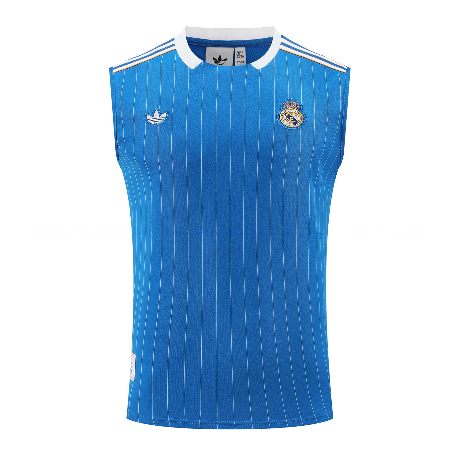 Real Madrid 25-26 Vest Training Set - Blue Vest & Blue Shorts - Unitedfutballjersey