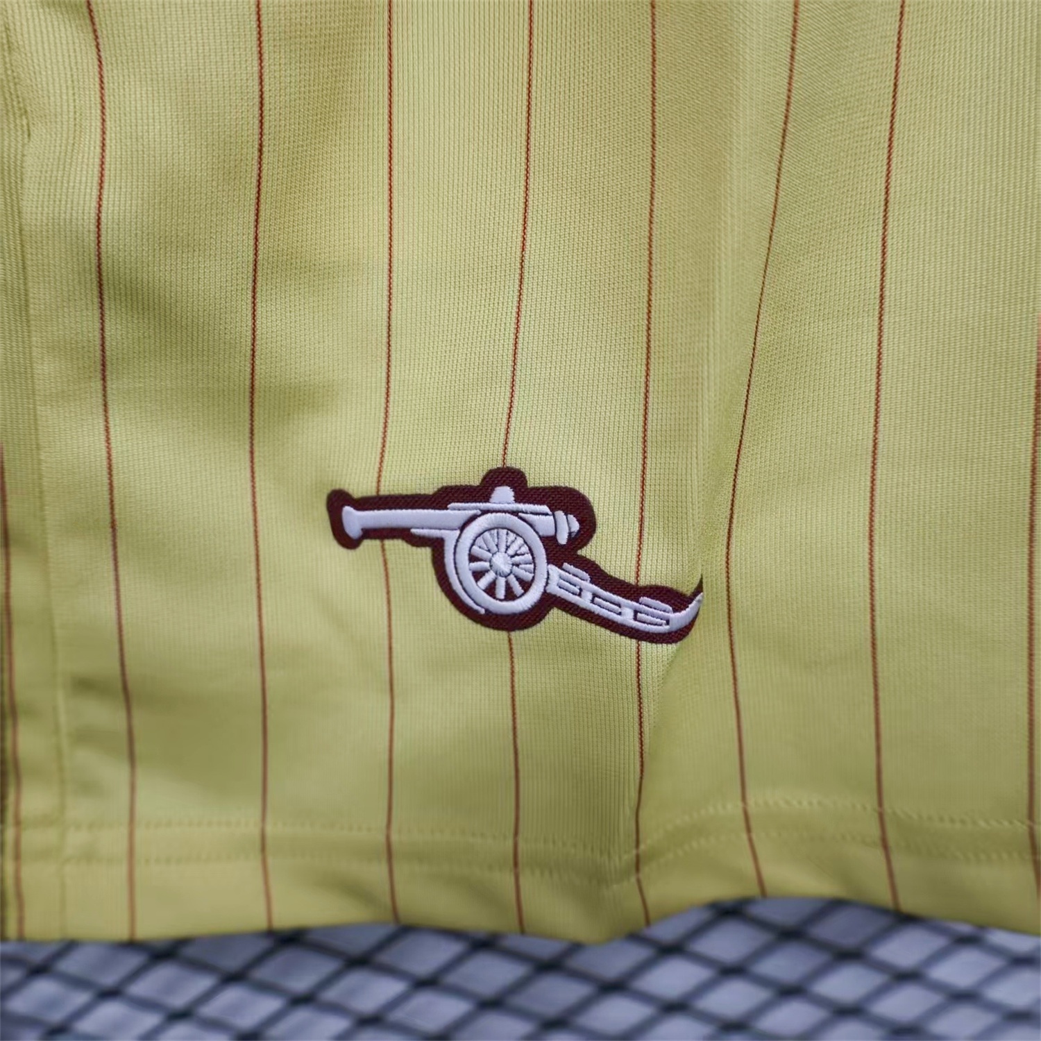 Arsenal 25-26 Trefoil Yellow Travel Shorts - Player Version - Unitedfutballjersey