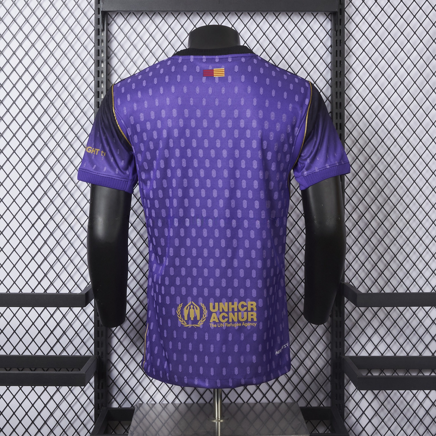 Barcelona 26-27 Away Purple-Black Gradient Jersey - Player Version - Unitedfutballjersey