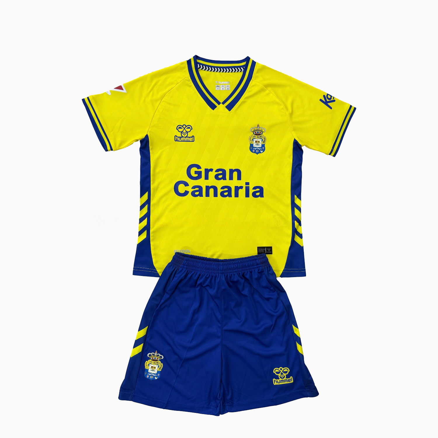 Las Palmas 25-26 Home Kids Kit - Unitedfutballjersey