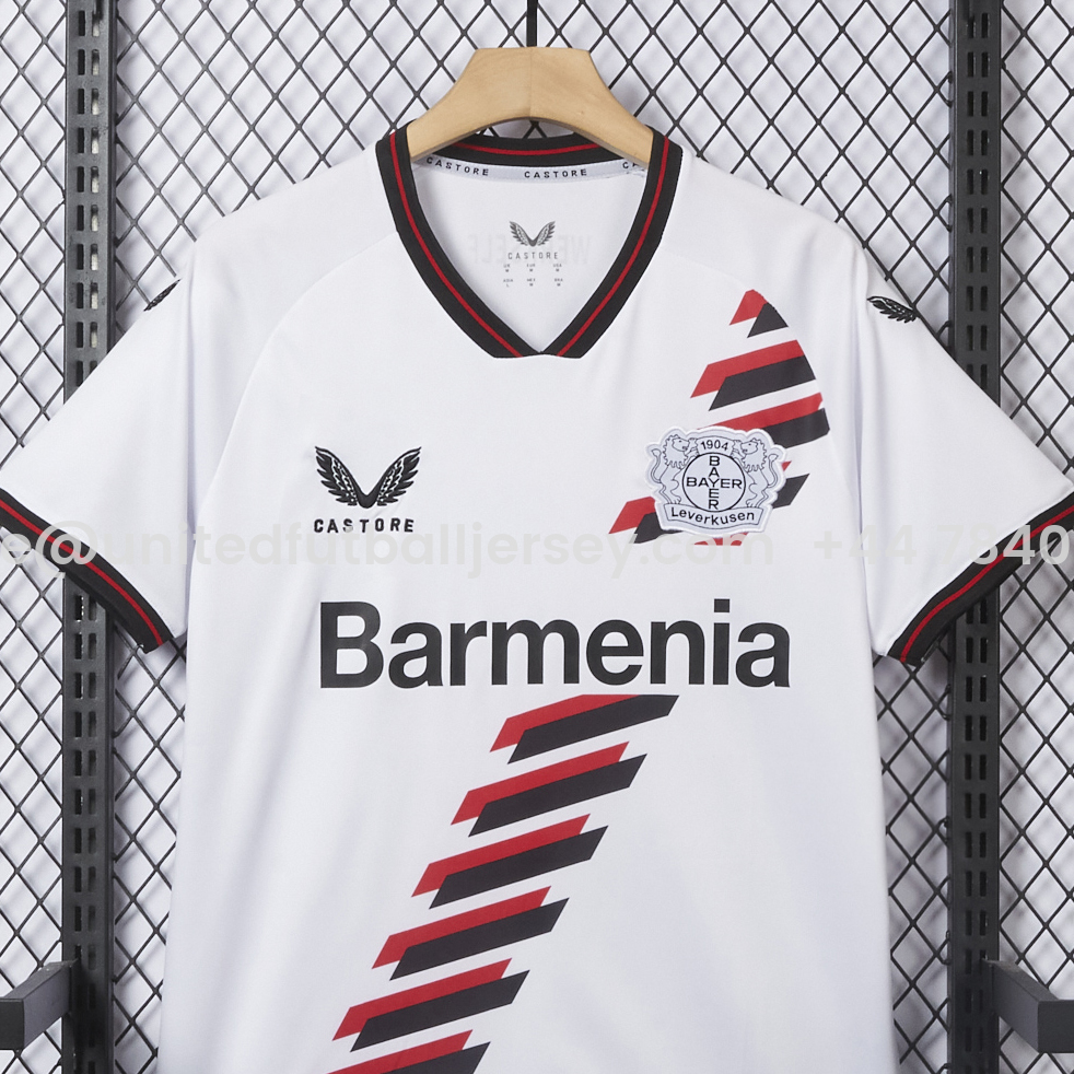 Retro Bayer 04 Leverkusen 23-24 Away Jersey - Unitedfutballjersey