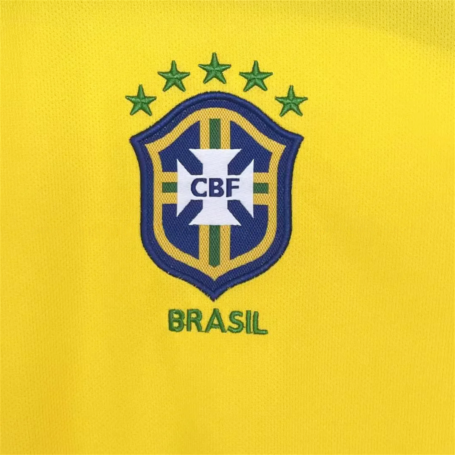 Retro Brazil 2004 Home Long Sleeves Jersey - Unitedfutballjersey