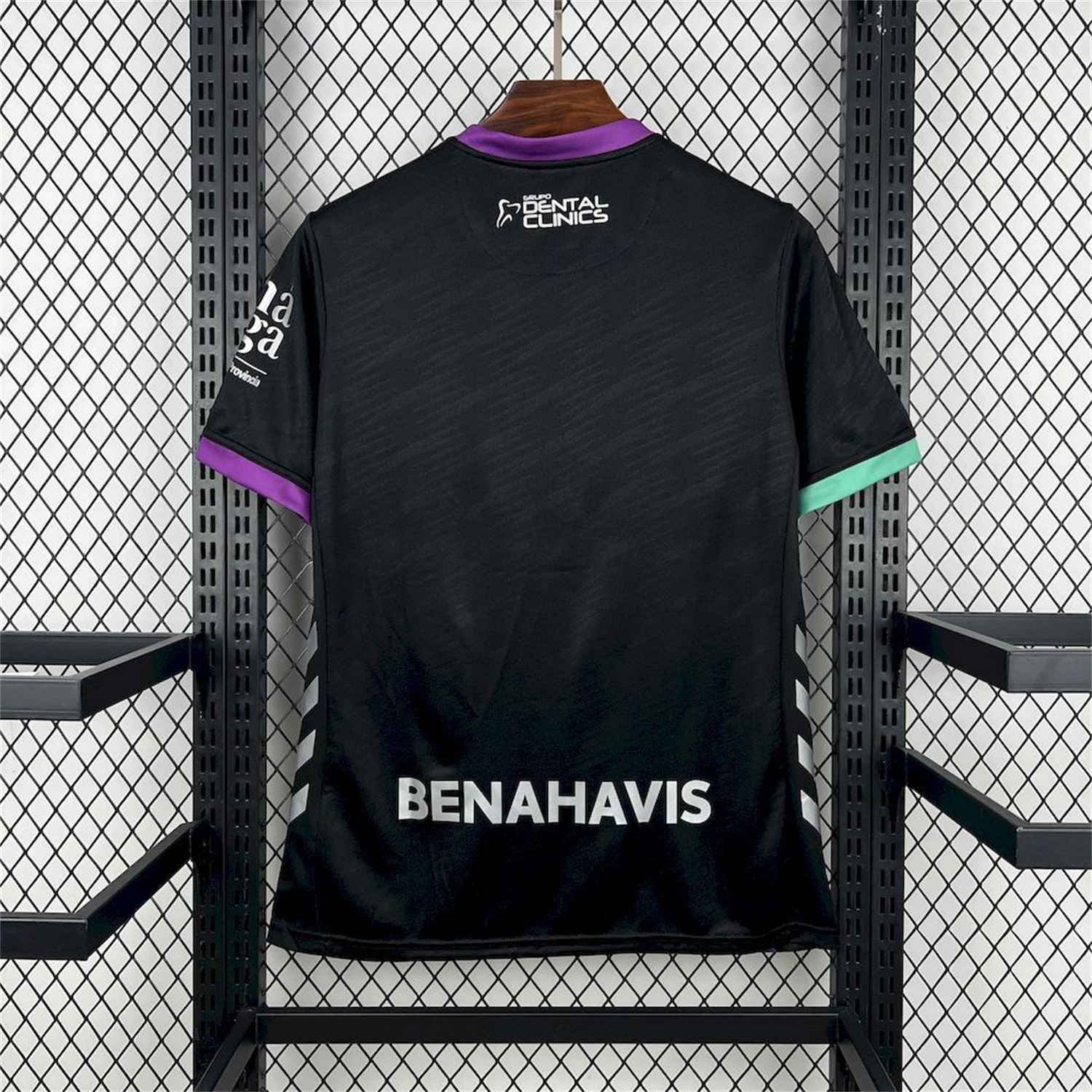 Malaga 25-26 Away Black Jersey - Fans Version - Unitedfutballjersey