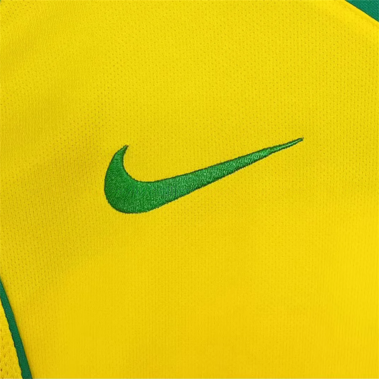 Retro Brazil 2004 Home Long Sleeves Jersey - Unitedfutballjersey