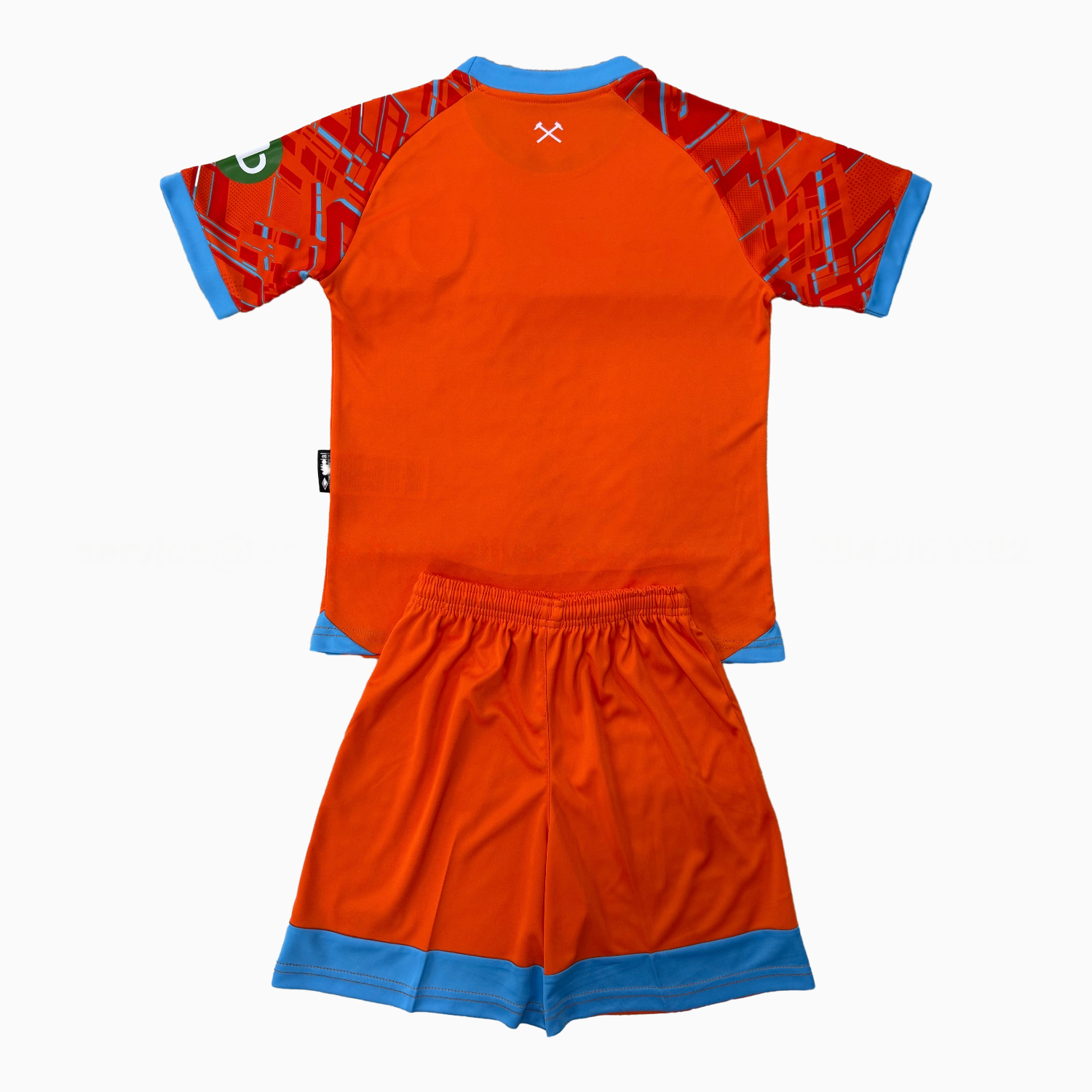 West Ham United 25-26 Orange Goalkeeper Men's Adult Jersey Set - Fans Version - Unitedfutballjersey