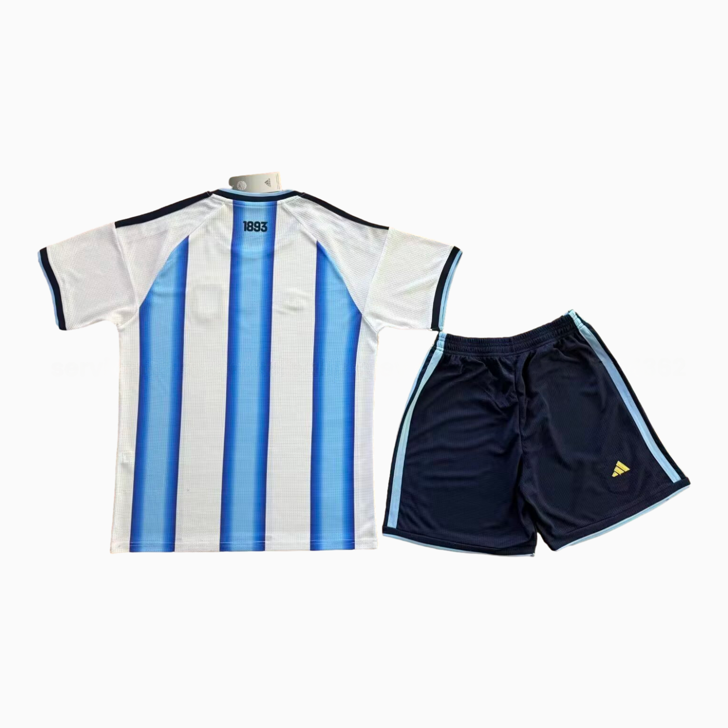 Argentina 2026 Home Kids Kit - With Chest Patch - Unitedfutballjersey