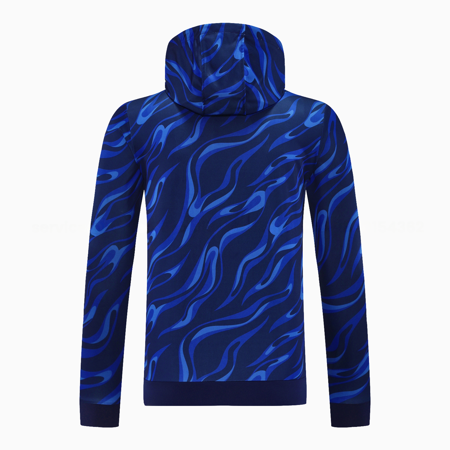 Real Madrid 25-26 Training Hoodie Set - Blue Hoodie and Deep Blue Pants - Unitedfutballjersey