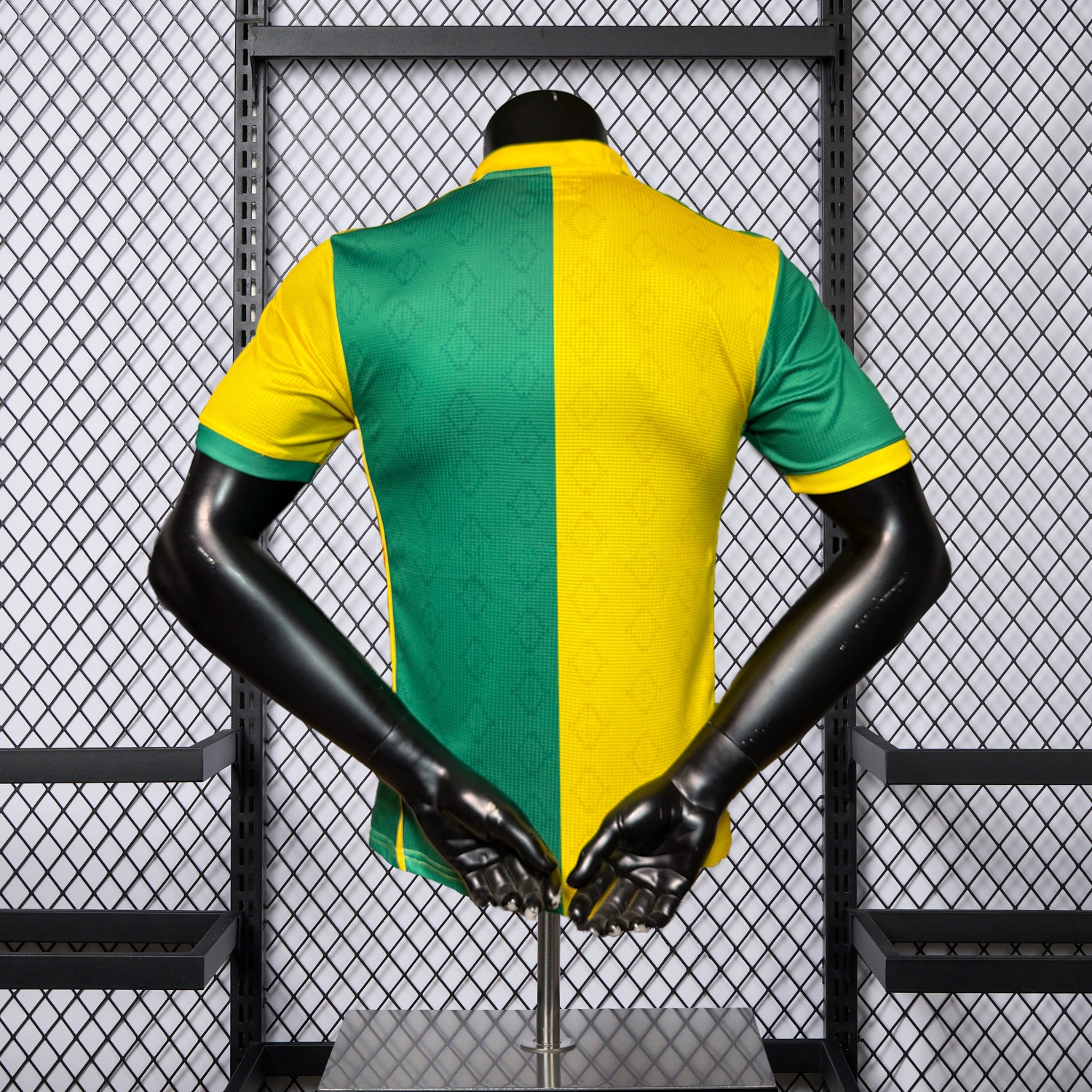 JS Kabylie 25-26 Home Yellow And Green Jersey - Player Version - Unitedfutballjersey