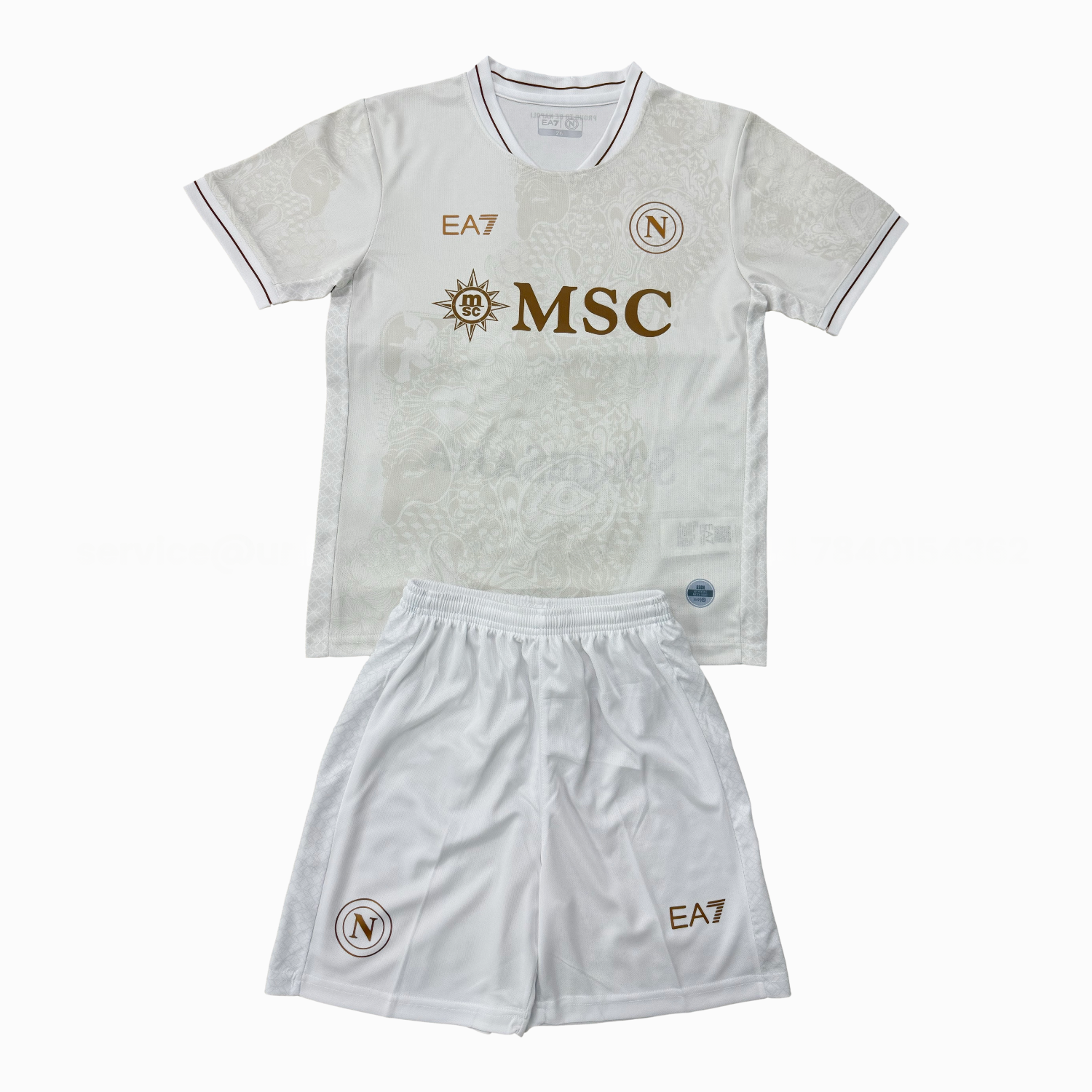 Napoli 25-26 Away Kids Kit - Unitedfutballjersey