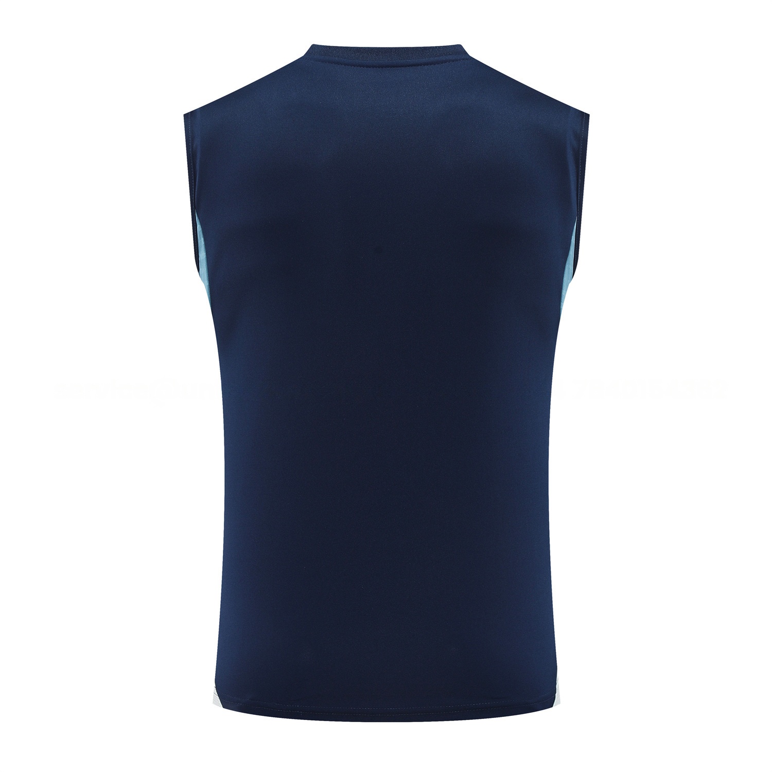 Arsenal 25-26 Vest Training Set - Deep Blue Vest and Shorts - Unitedfutballjersey