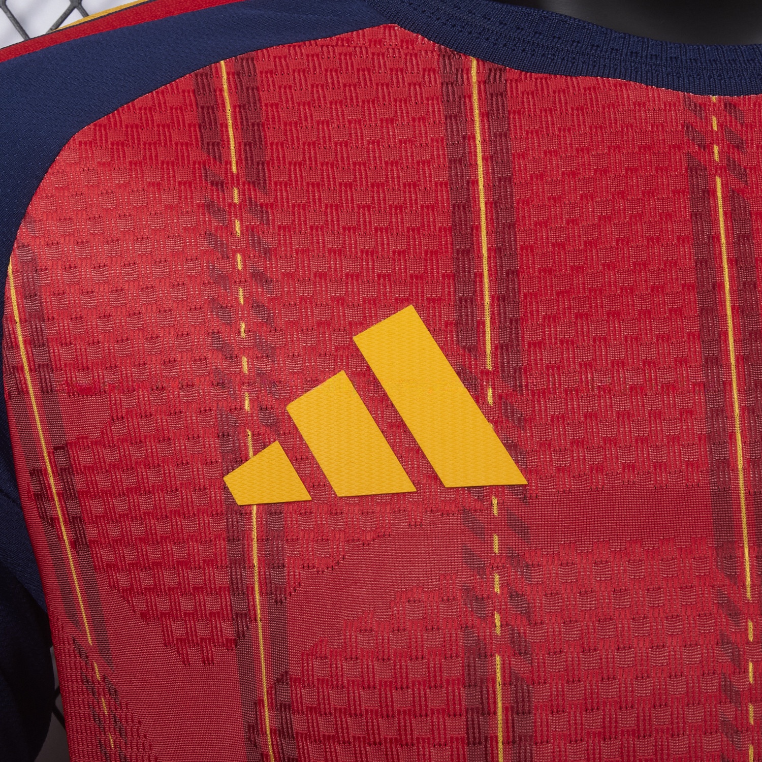 Spain 2026 Home Long Sleeves Jersey - Player Version - Unitedfutballjersey