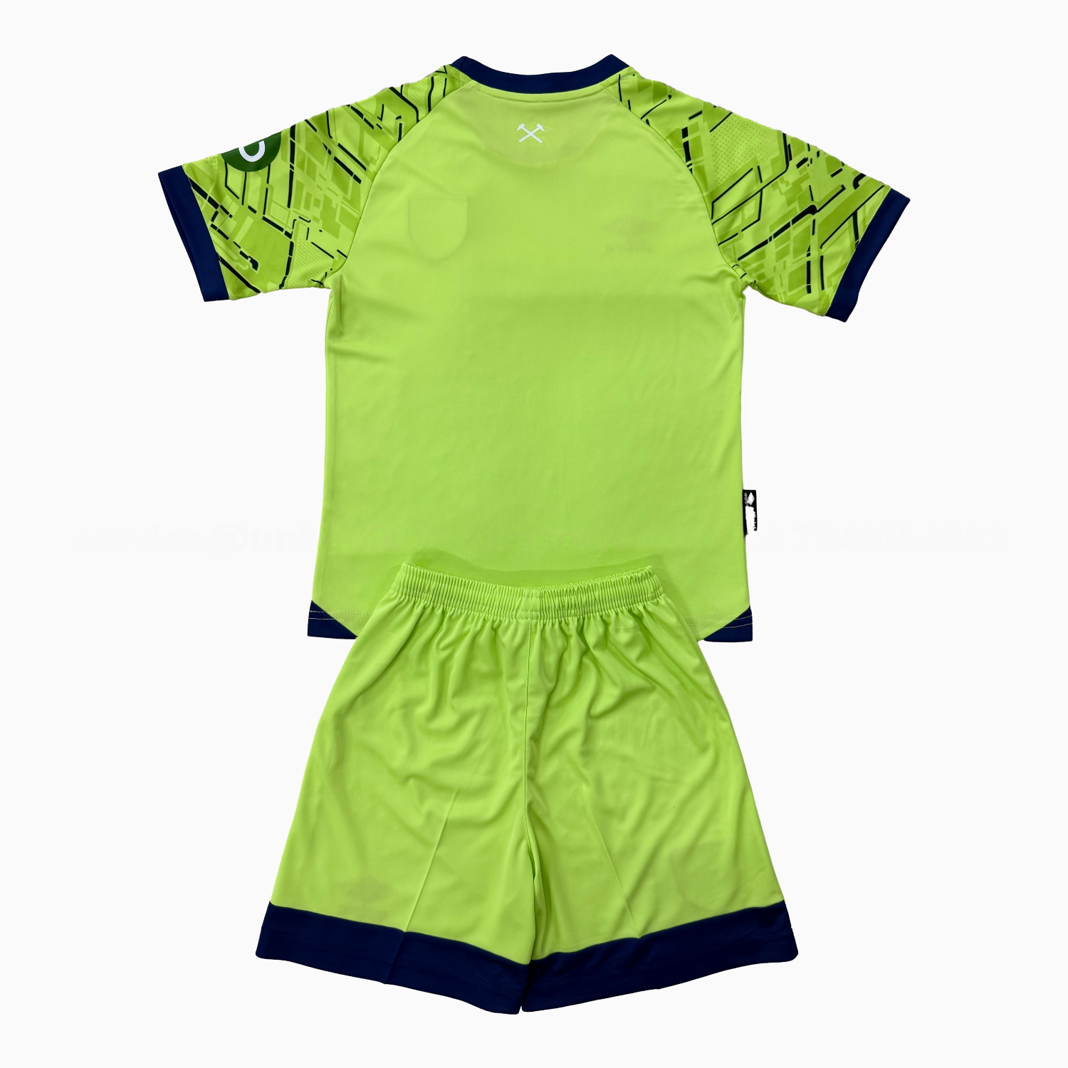 West Ham United 25-26 Green Goalkeeper Kids Kit - Unitedfutballjersey