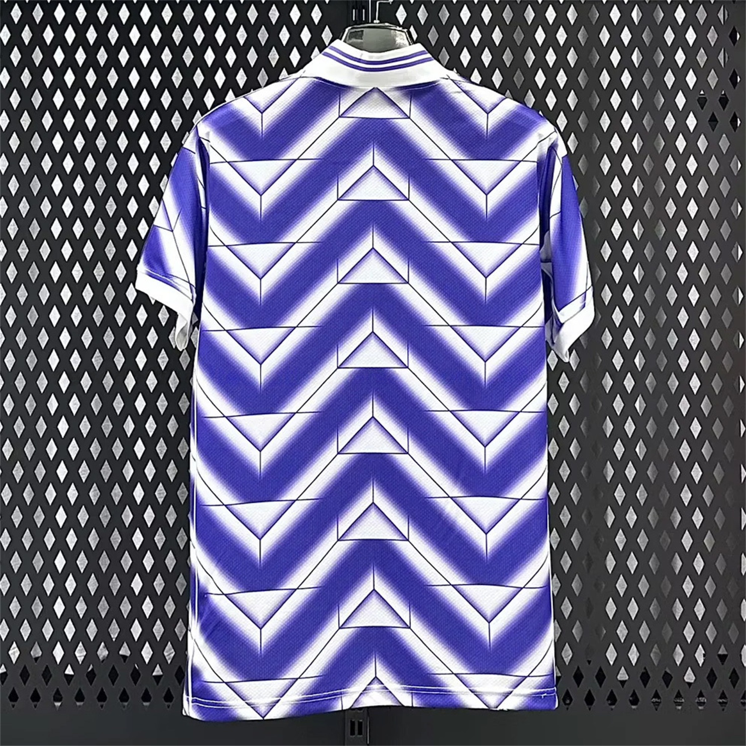 Real Madrid 25-26 Refracted Purple Light White Special Jersey - Fans Version - Unitedfutballjersey