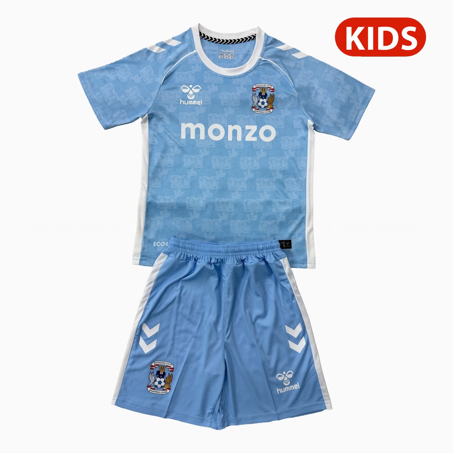 Coventry City 25-26 Home Kids Kit - Unitedfutballjersey