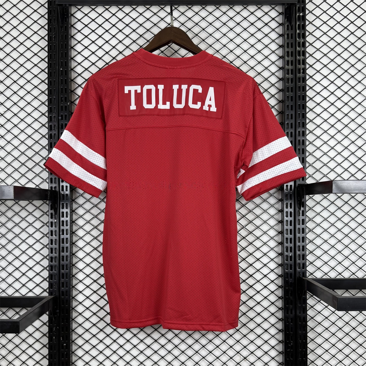 Toluca 25-26 Red Baseball Jersey - Unitedfutballjersey