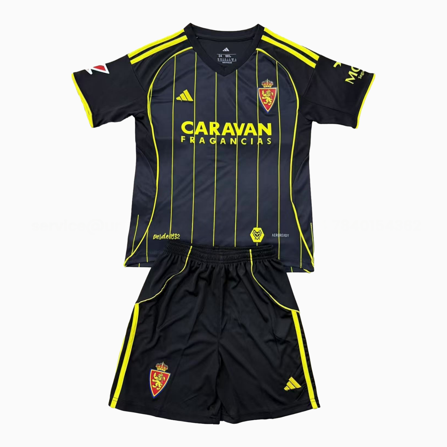 Real Zaragoza 25-26 Away Men's Adult Jersey Set - Fans Version - Unitedfutballjersey