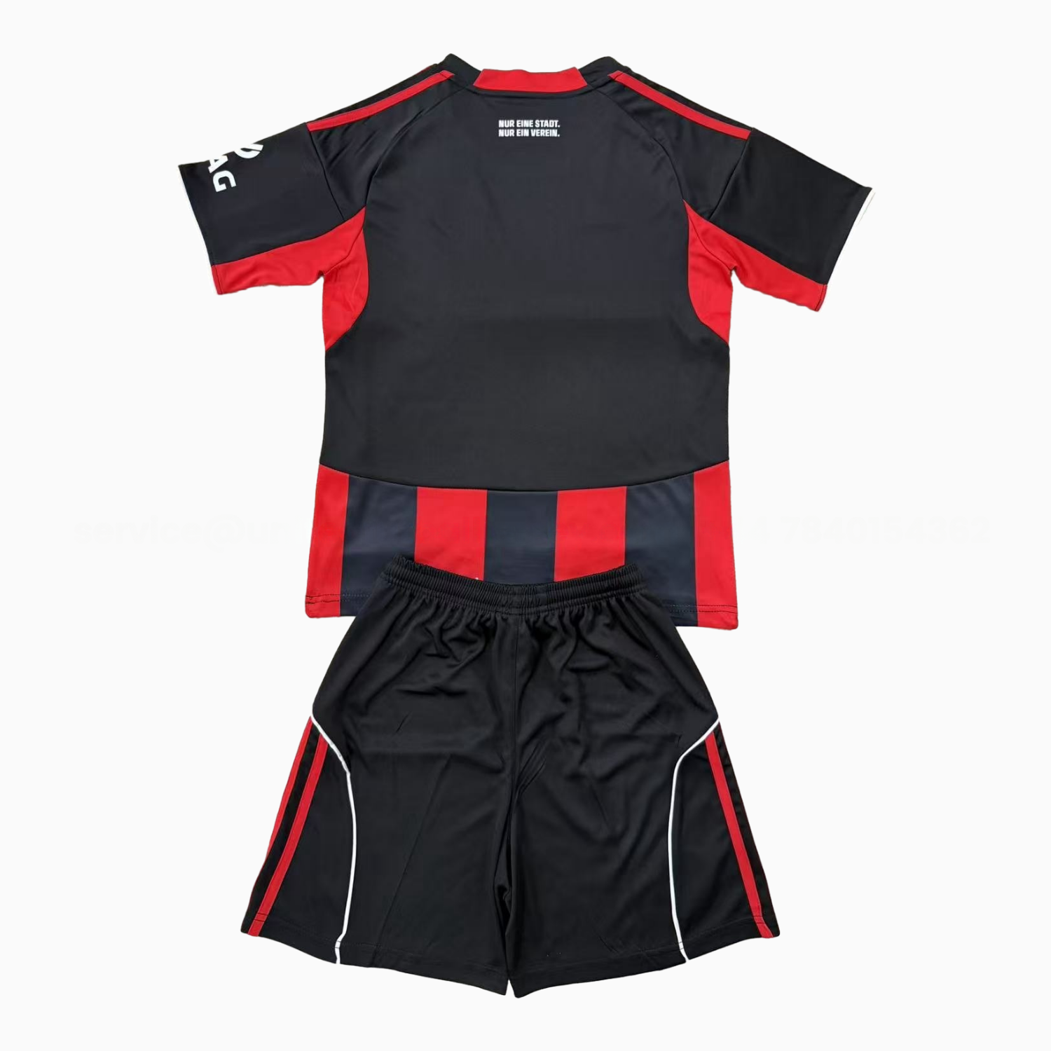 Frankfurt 25-26 Home Kids Kit - Unitedfutballjersey