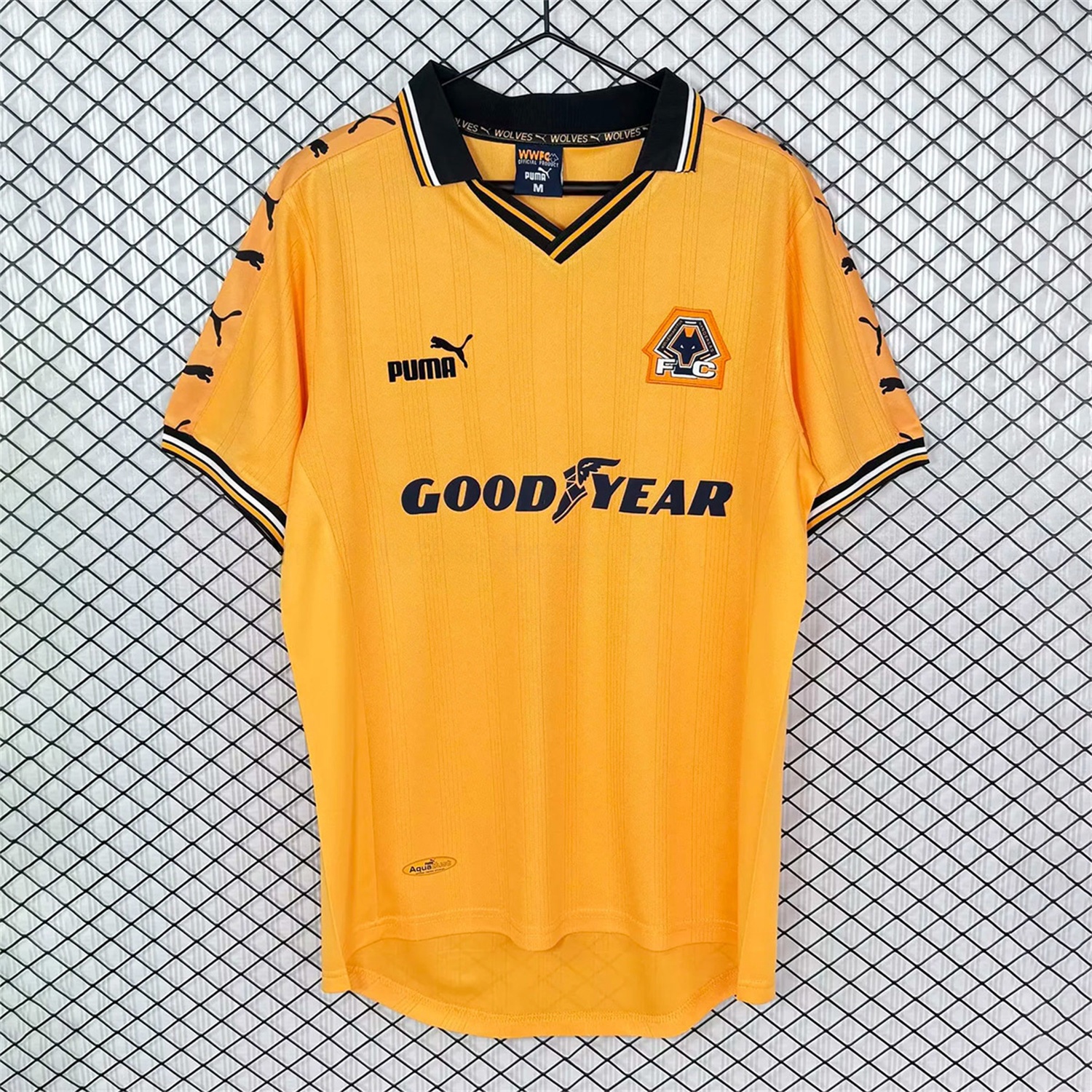 Retro Wolverhampton Wanderers Wolves 1998-99 Home Jersey - Unitedfutballjersey