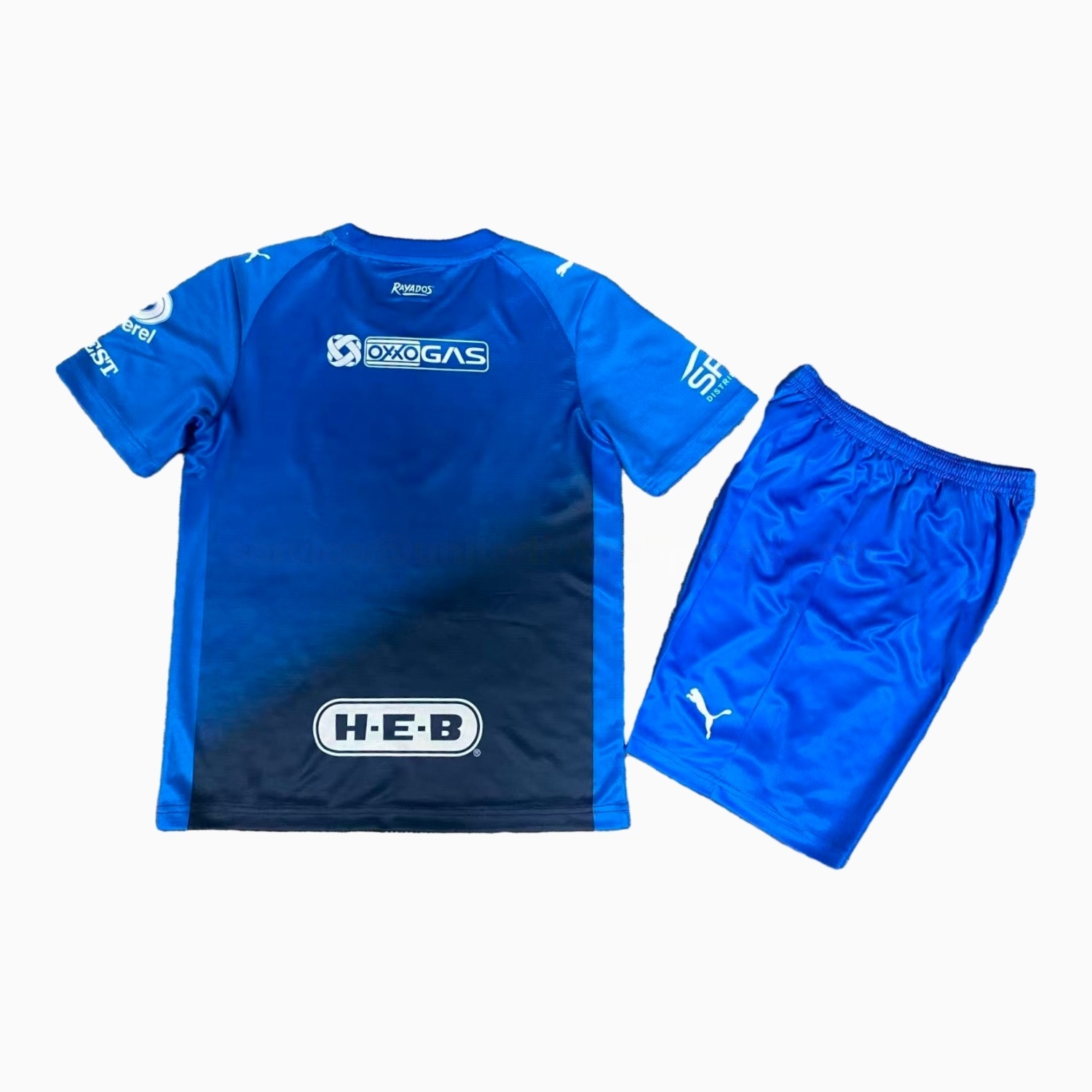 Rayados Monterrey 25-26 Third Blue Kids Kit - Unitedfutballjersey