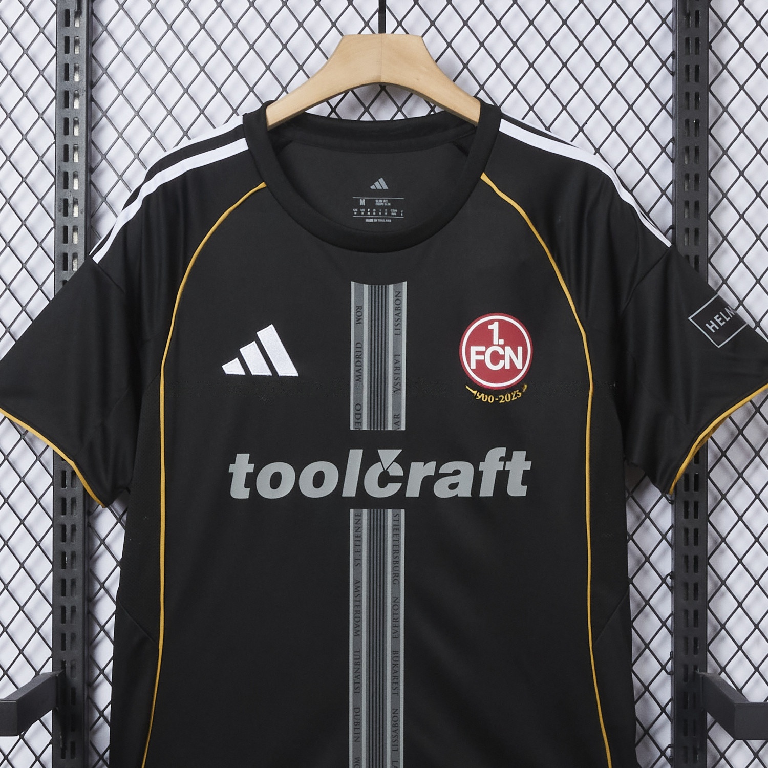 Nürnberg 25-26 Black 125-Year Anniversary Jersey - Fans Version - Unitedfutballjersey