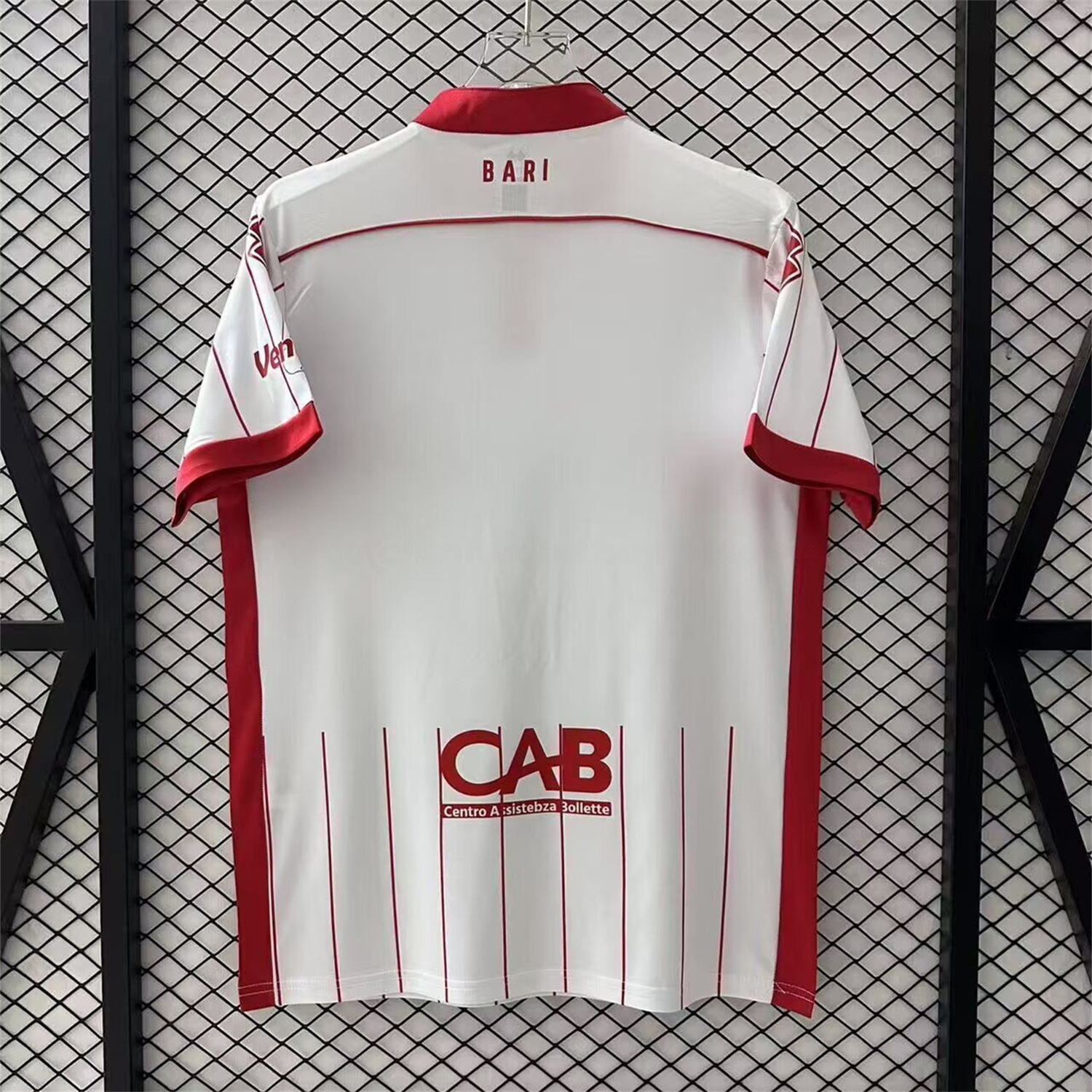 SSC Bari 25-26 Home White Jersey - Fans Version - Unitedfutballjersey