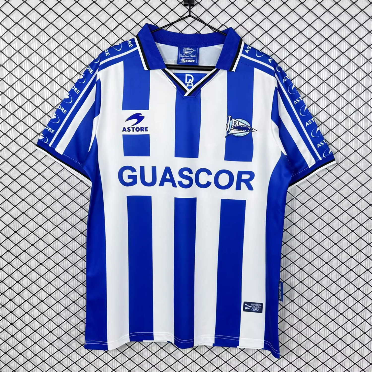 Retro Deportivo Alavés 1998-99 Home Jersey - Unitedfutballjersey