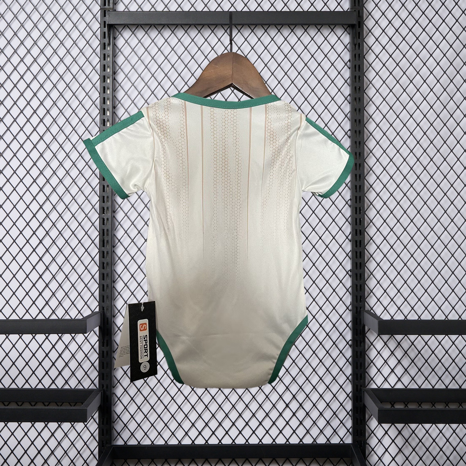 Algeria 2026 Home Baby Crawling Suit - Unitedfutballjersey