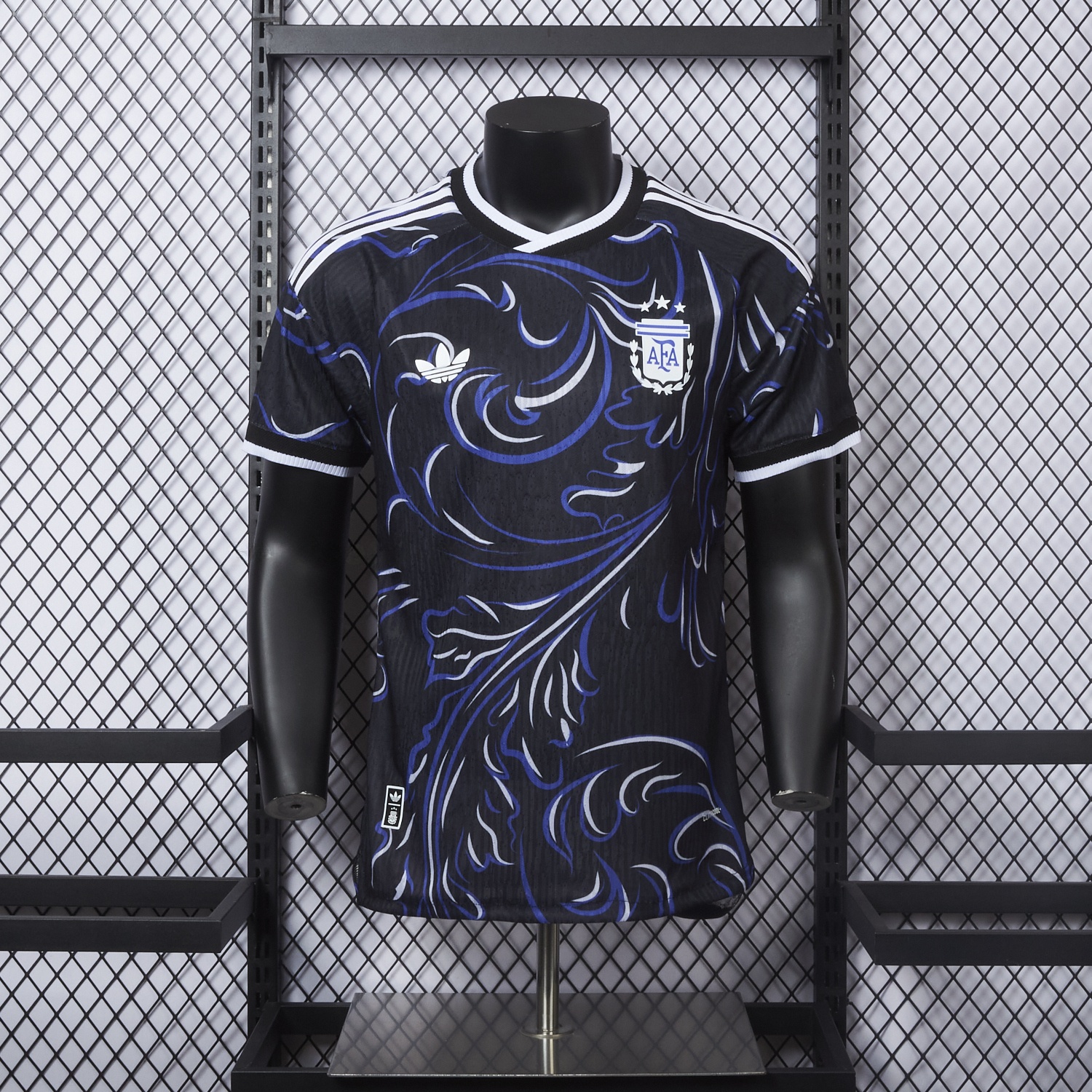 Argentina 2026 Away Deep Blue Jersey - Player Version - Unitedfutballjersey