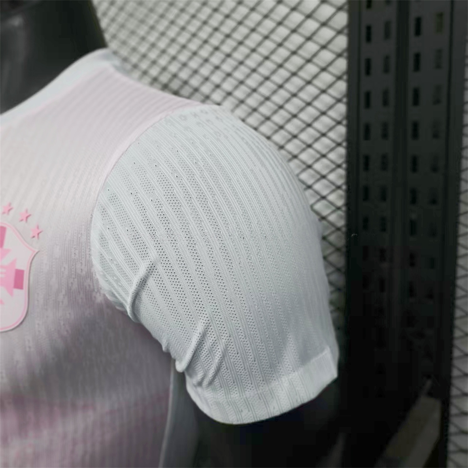 Brazil 25-26 Pink White Jesus Statue Special Jersey - Player Version - Unitedfutballjersey