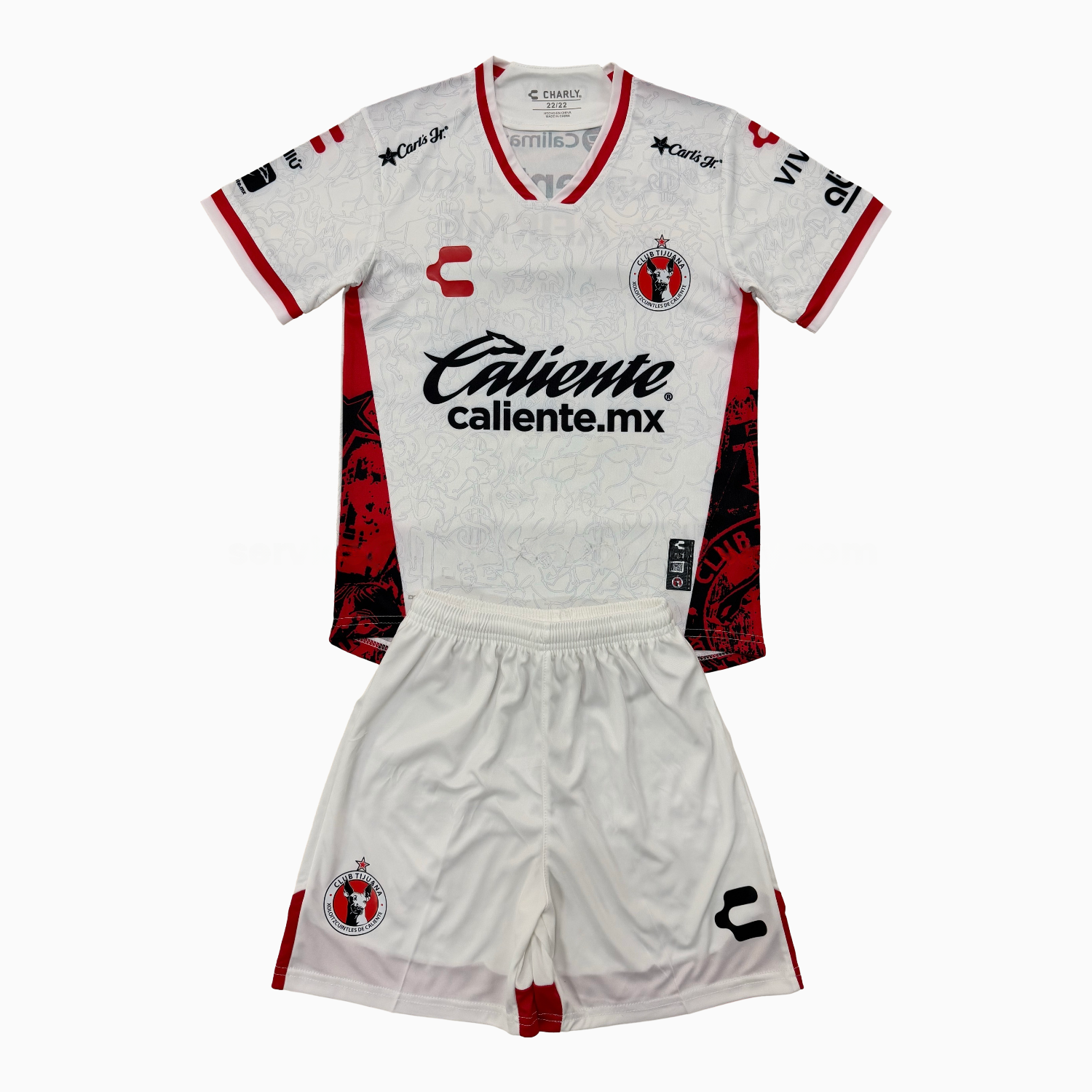 Club Tijuana 25-26 Away Men's Adult Jersey Set - Fans Version - Unitedfutballjersey