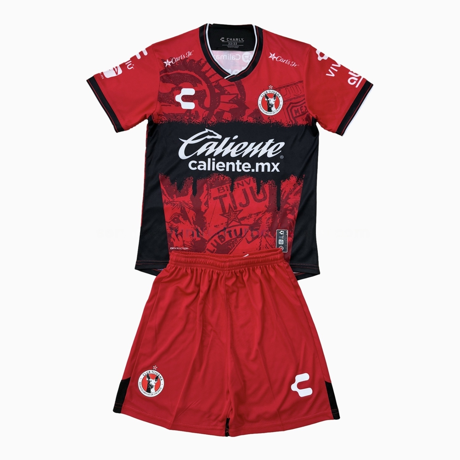 Club Tijuana 25-26 Home Men's Adult Jersey Set - Fans Version - Unitedfutballjersey