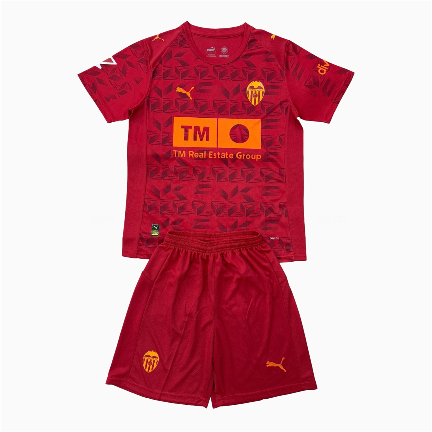 Valencia 25-26 Away Men's Adult Jersey Set - Fans Version - Unitedfutballjersey