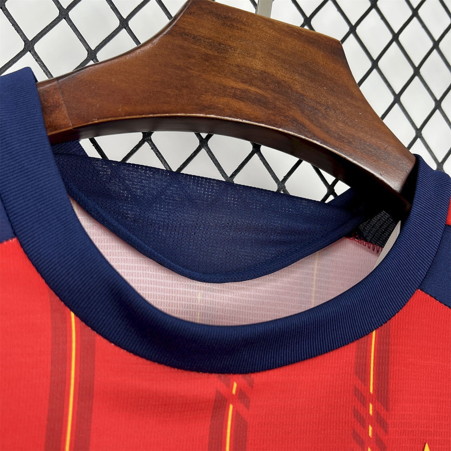 Spain 2026 Home Red Long Sleeves Jersey - Fans Version - Unitedfutballjersey