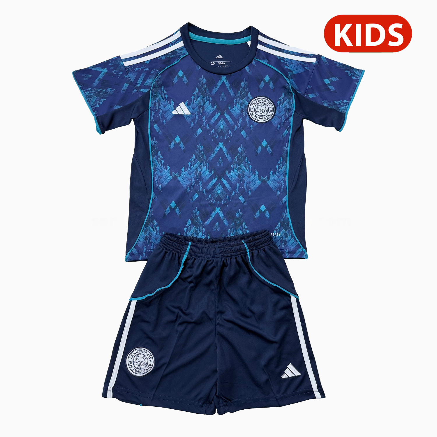 Leicester City 25-26 Away Kids Kit - Unitedfutballjersey