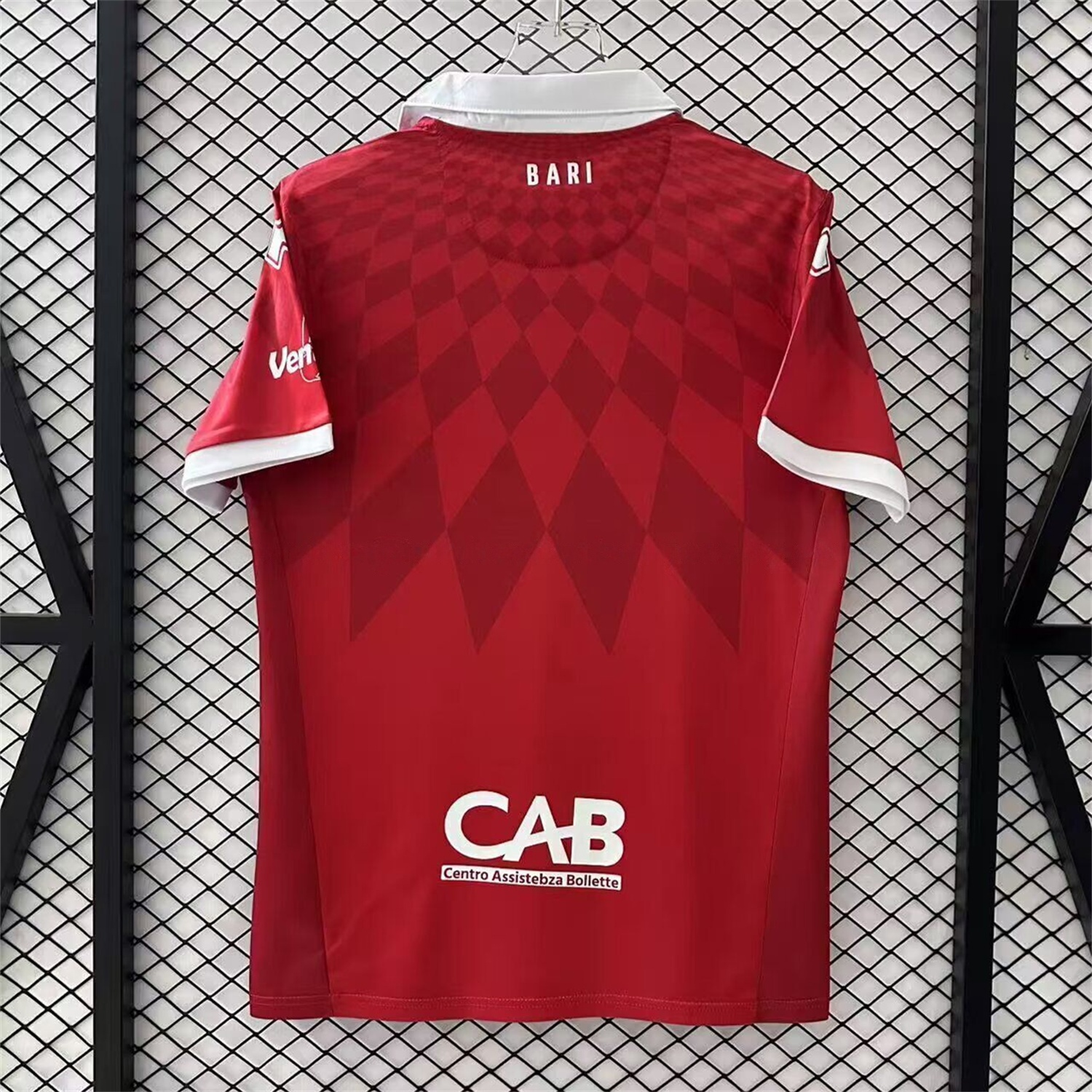 SSC Bari 25-26 Away Red Jersey - Fans Version - Unitedfutballjersey
