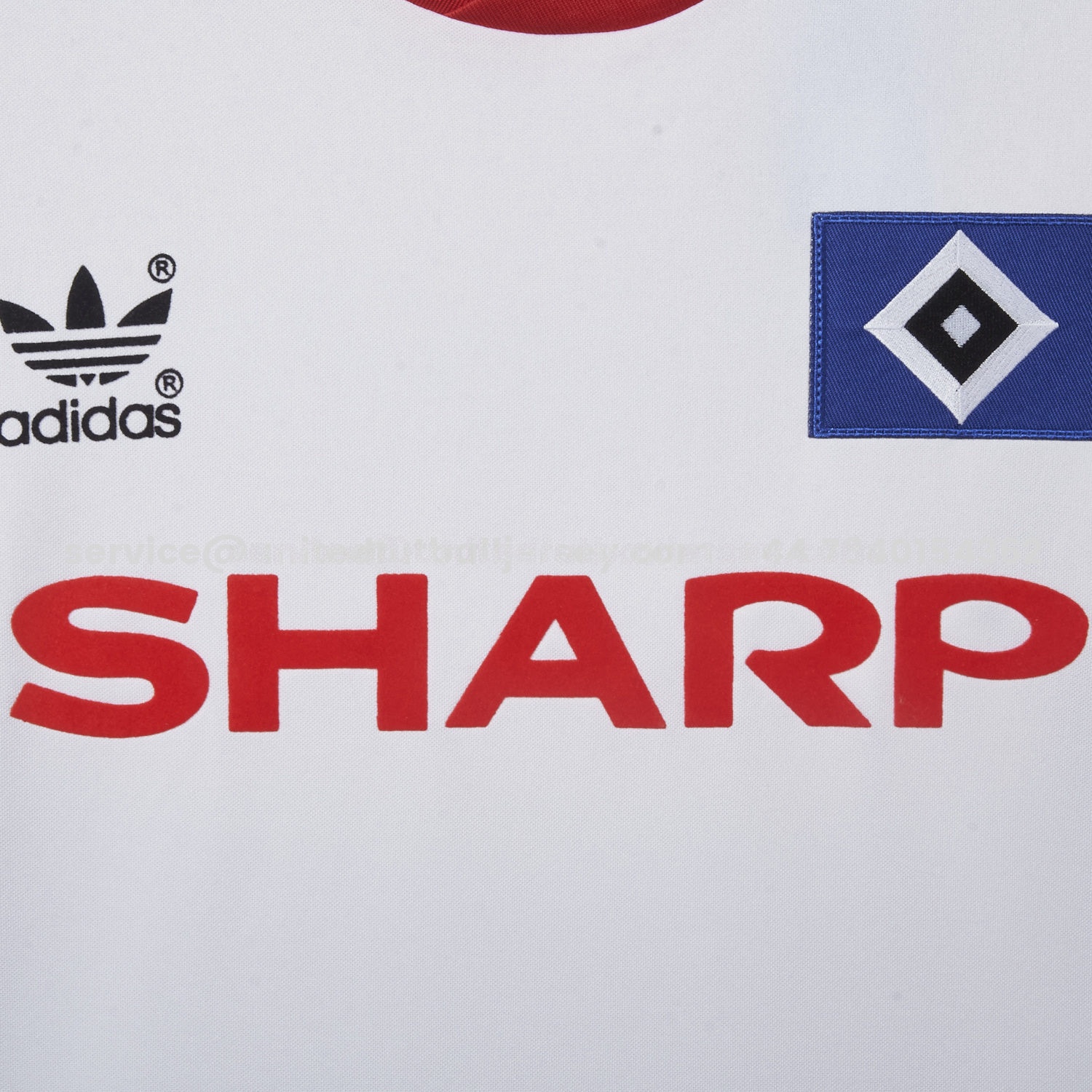 Retro Hamburger SV 1989-90 Home Jersey - Unitedfutballjersey
