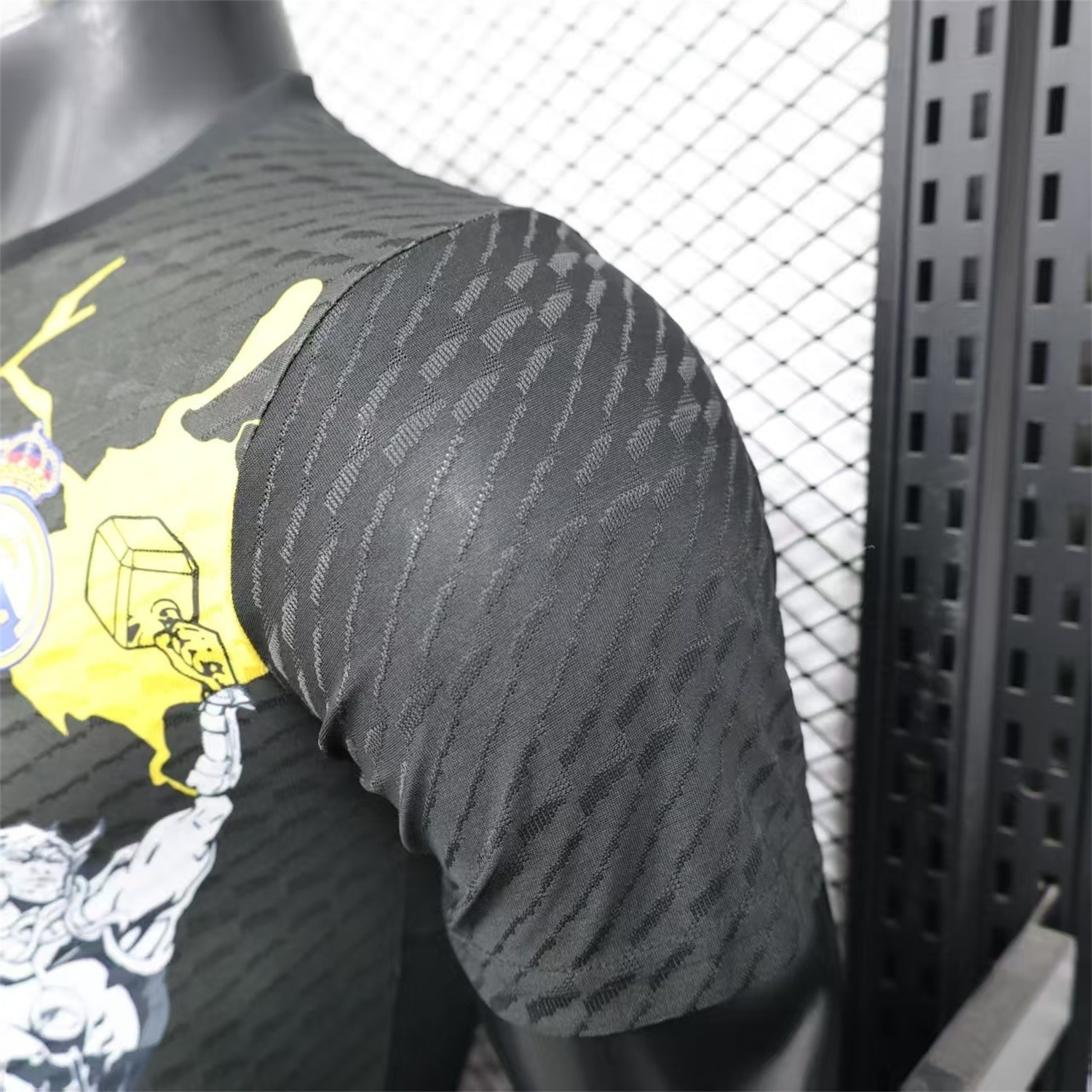 Real Madrid 25-26 Black Thunder Comics Special Jersey - Player Version - Unitedfutballjersey