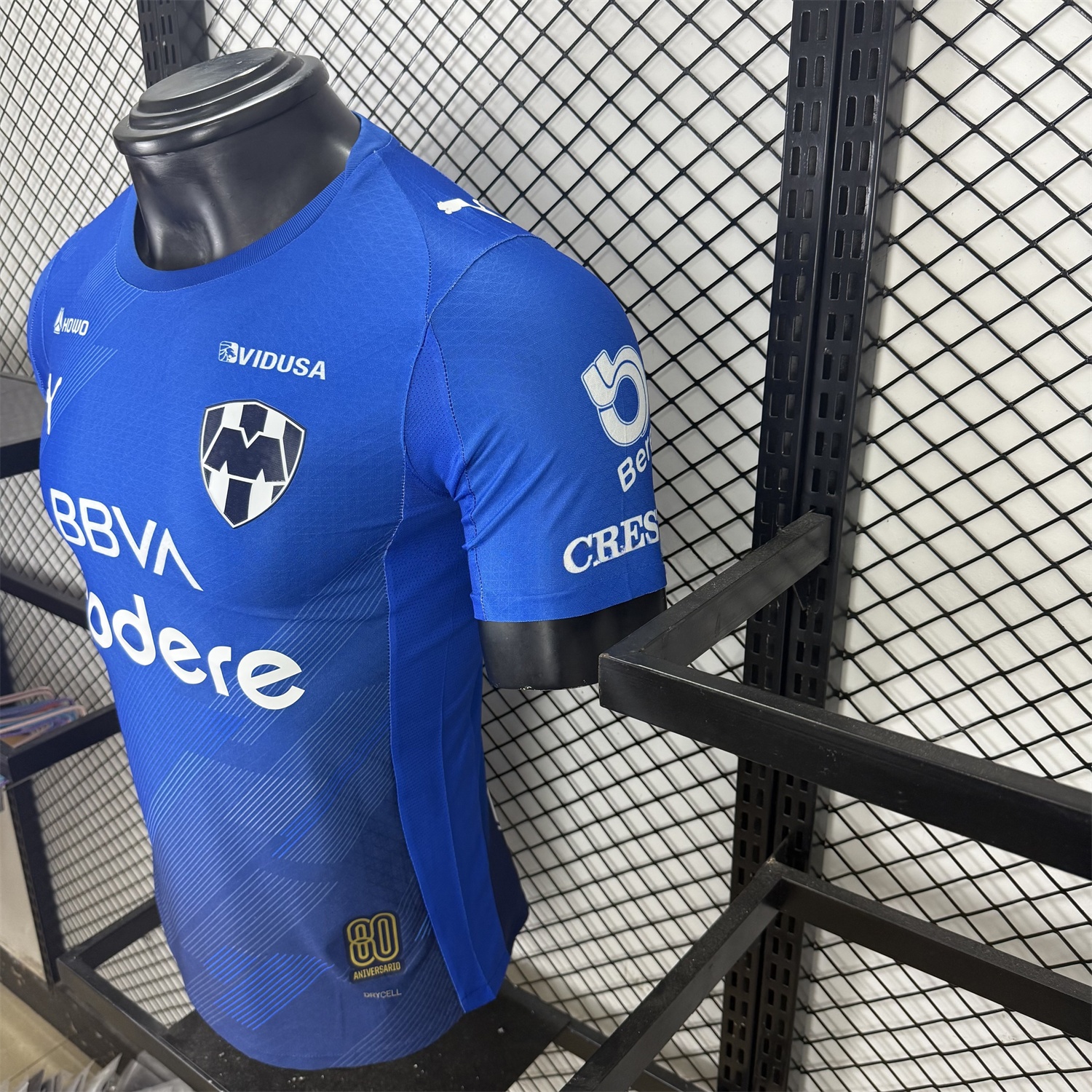 Rayados Monterrey 25-26 Third Blue Jersey - Player Version - Unitedfutballjersey