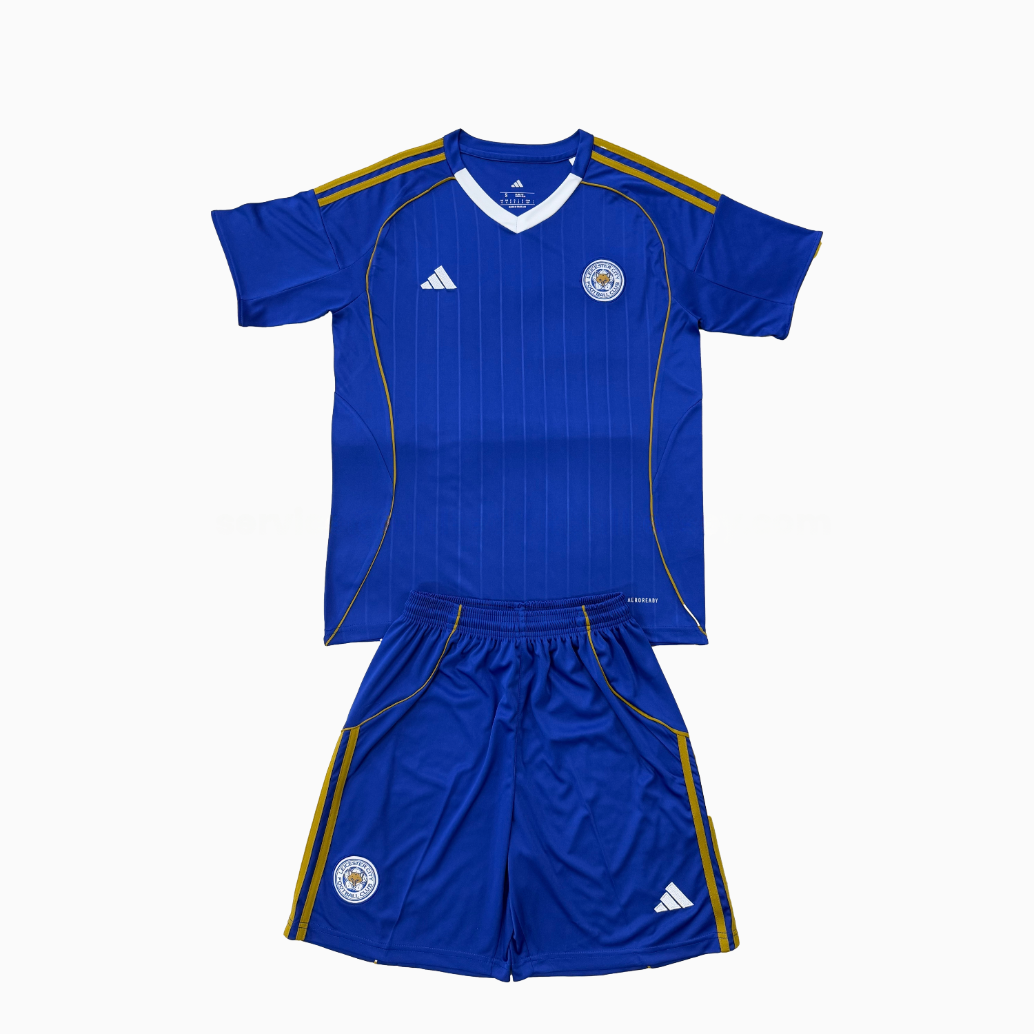 Leicester City 25-26 Home Kids Kit - Unitedfutballjersey