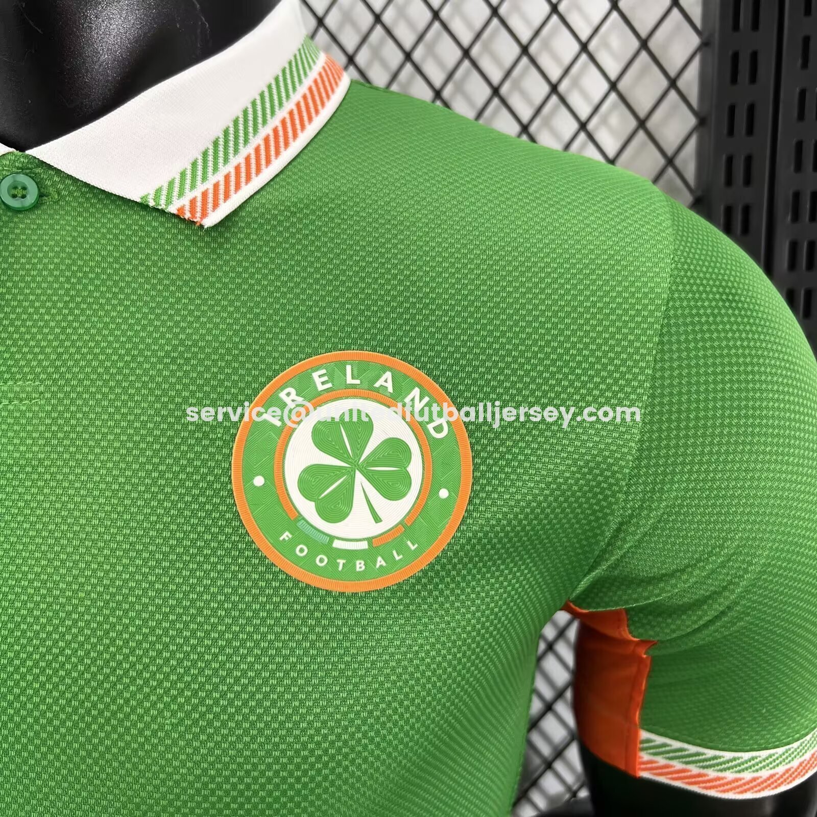 Ireland 2026 Women's Team Home Jersey - Player Version - Unitedfutballjersey