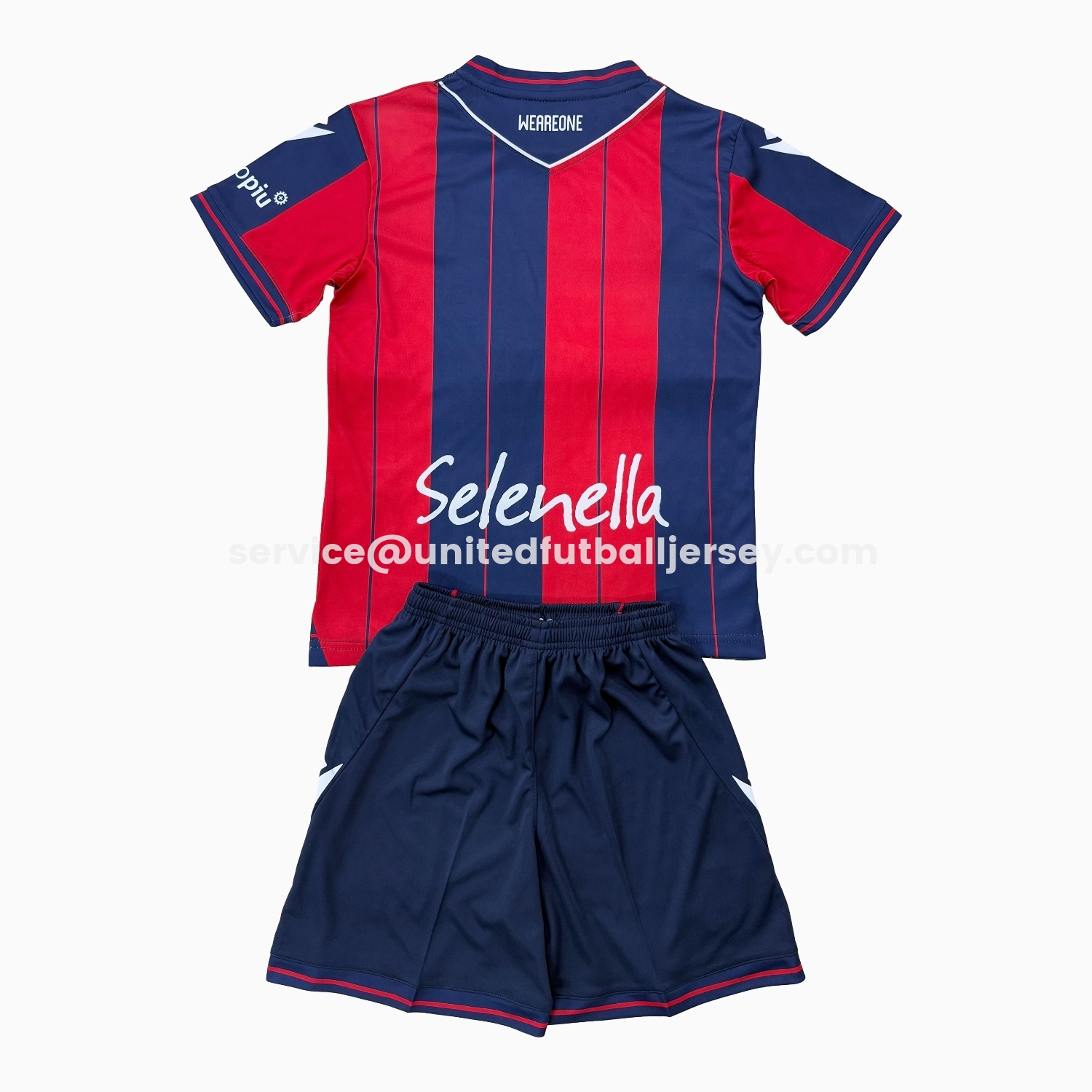 Bologna 25-26 Home Men's Adult Jersey Set - Fans Version - Unitedfutballjersey