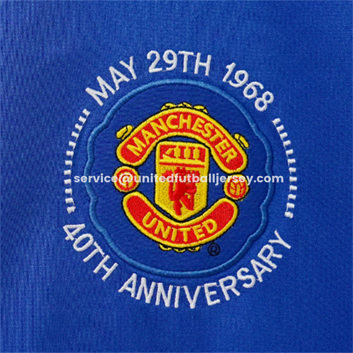 Retro Manchester United 08-09 Third 40th Anniversary Long Sleeve Jersey - Unitedfutballjersey