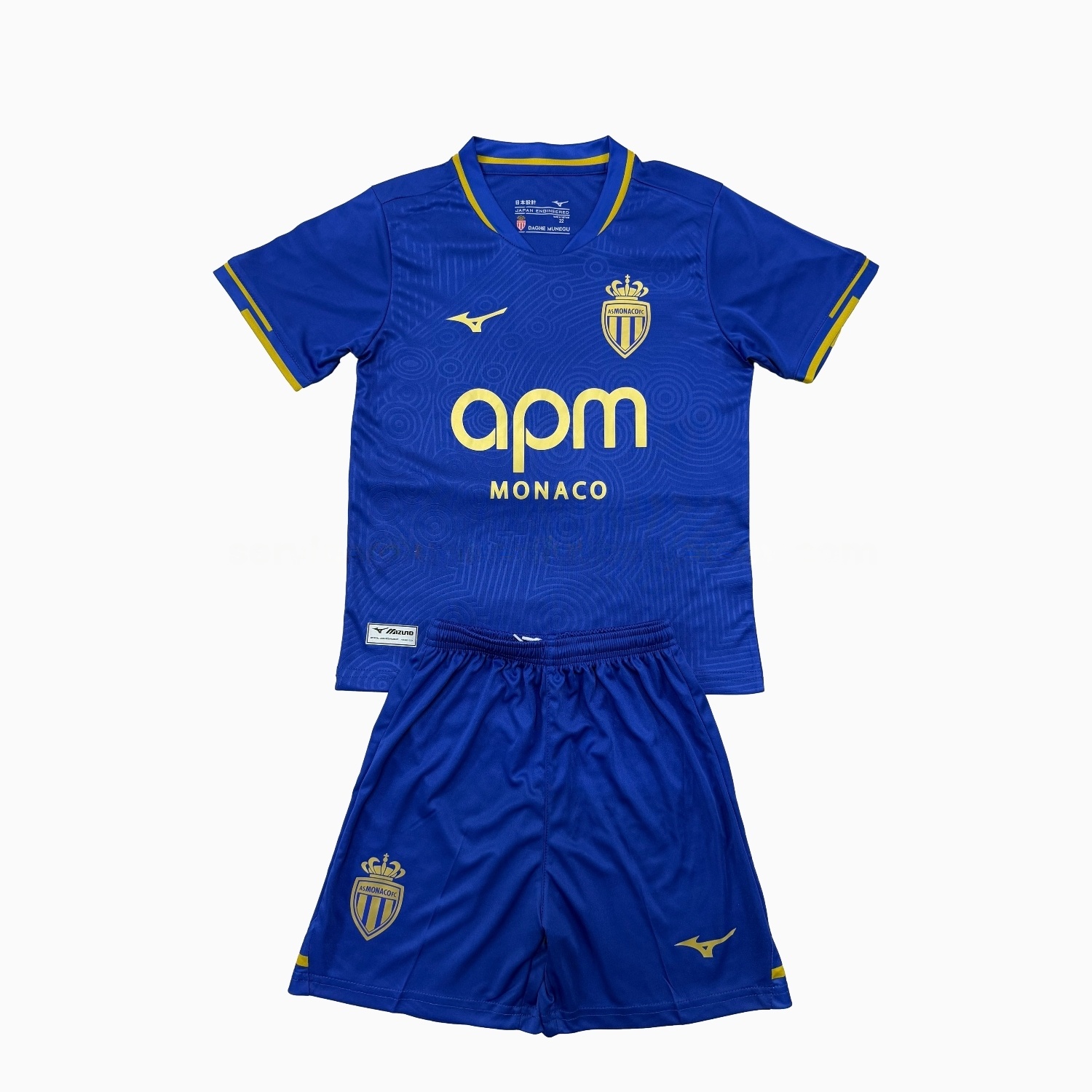 AS Monaco 25-26 Away Kids Kit - Unitedfutballjersey