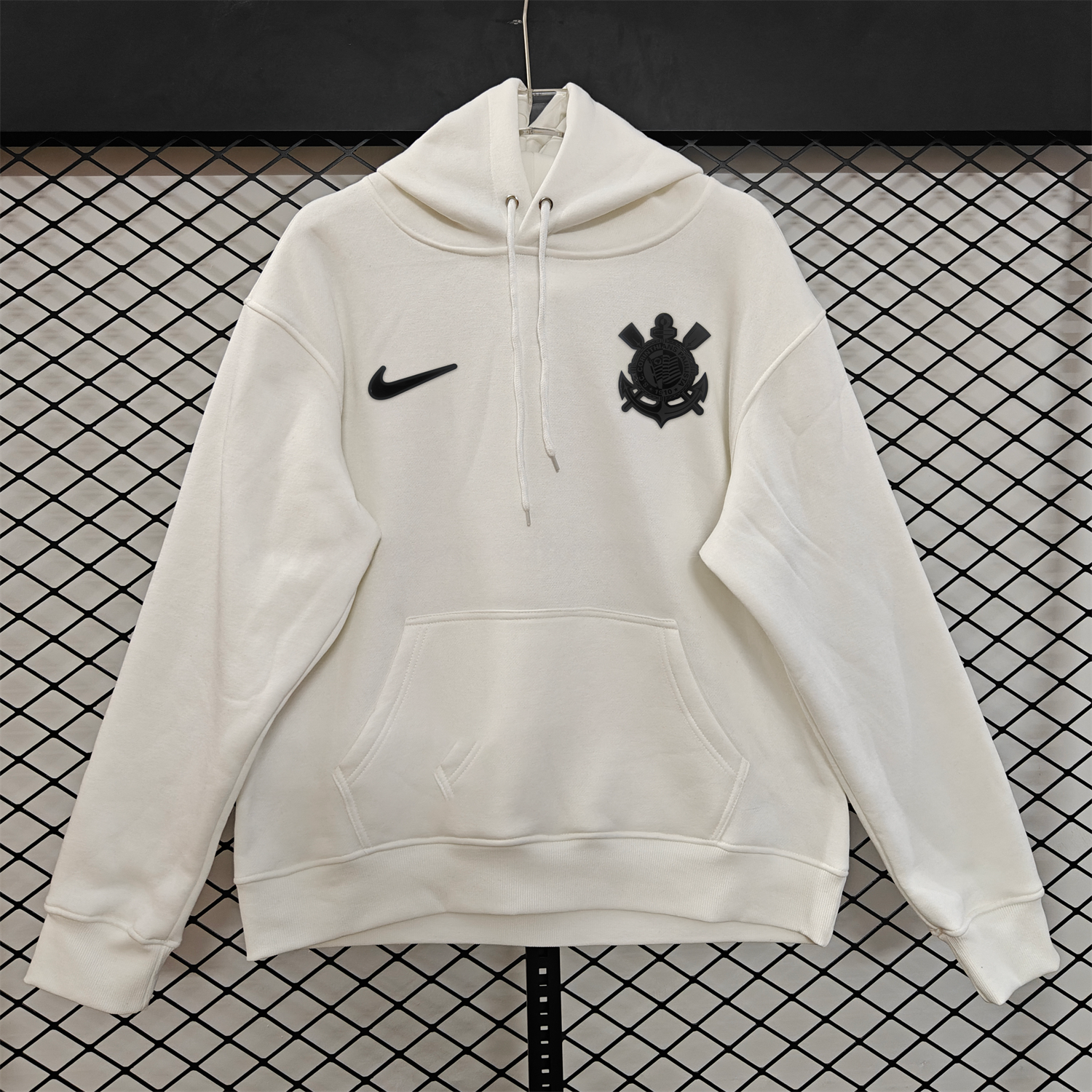 Corinthians 25-26 Originals Terrace Black Icon Unisex Pullover Hoodie - Unitedfutballjersey