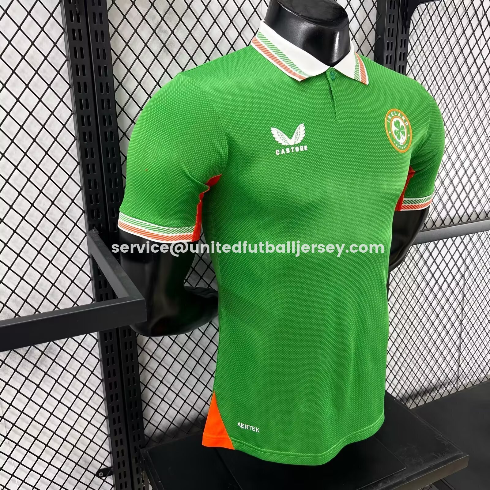 Ireland 2026 Women's Team Home Jersey - Player Version - Unitedfutballjersey