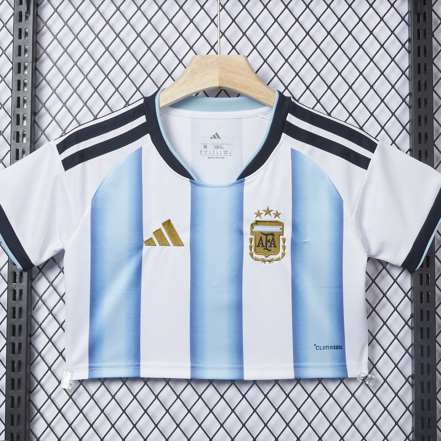 Women's Argentina 2026 Home Cropped Jersey - Unitedfutballjersey