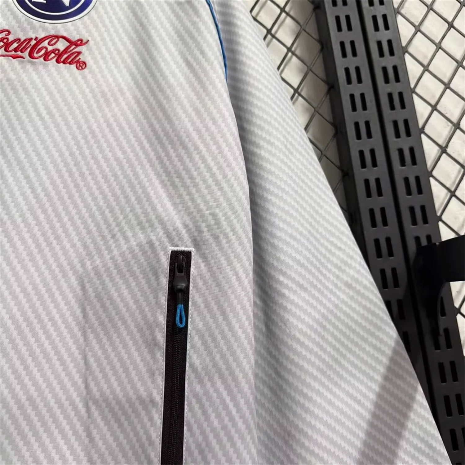 Napoli 25-26 Windbreaker Jacket - Gray - Unitedfutballjersey