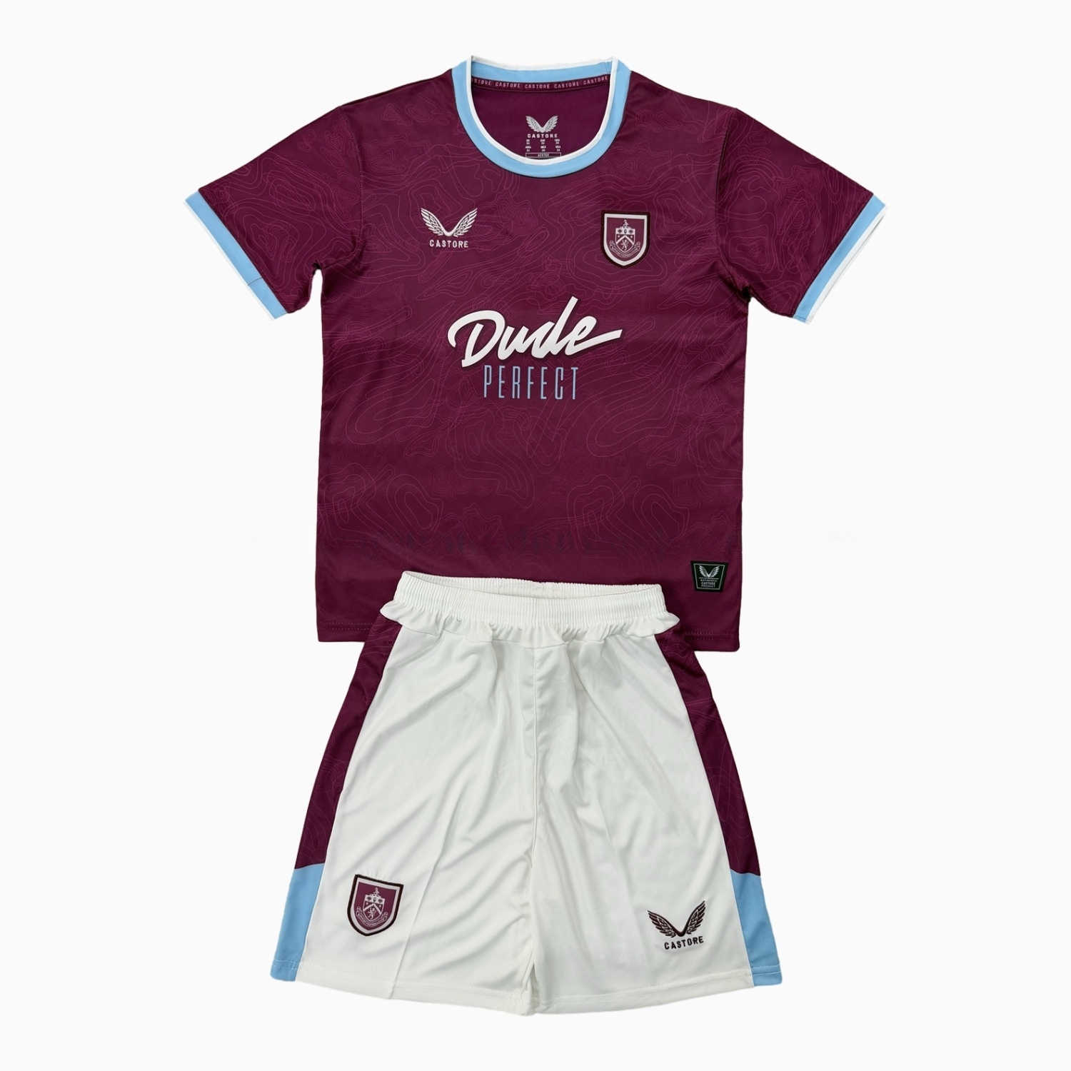 Burnley 25-26 Home Kids Kit - Unitedfutballjersey