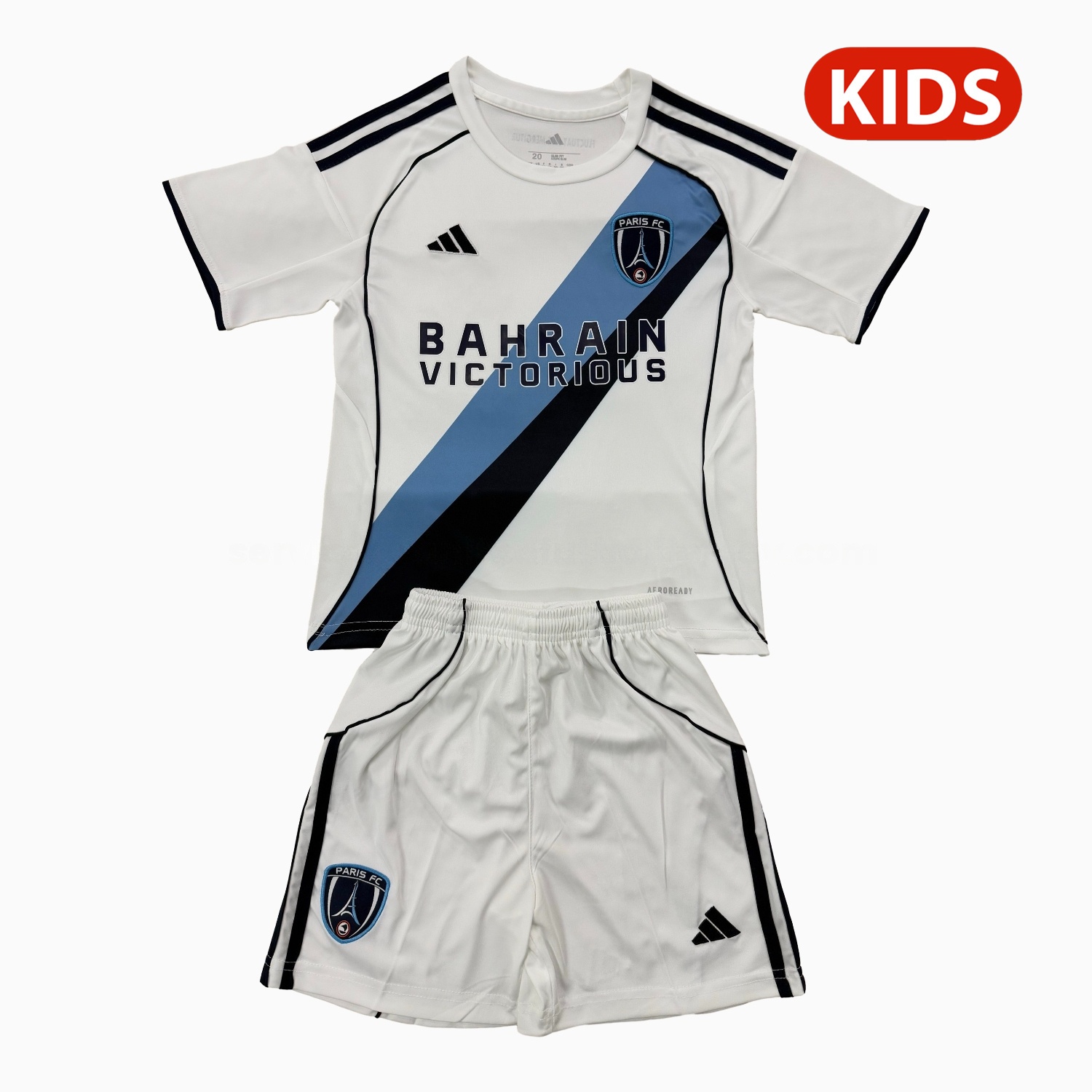 Paris FC 25-26 Away Kids Kit - Unitedfutballjersey