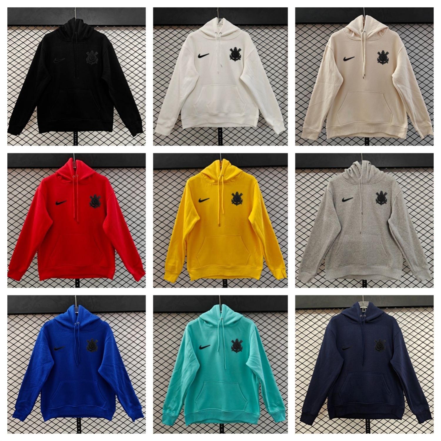 Corinthians 25-26 Originals Terrace Black Icon Unisex Pullover Hoodie - Unitedfutballjersey